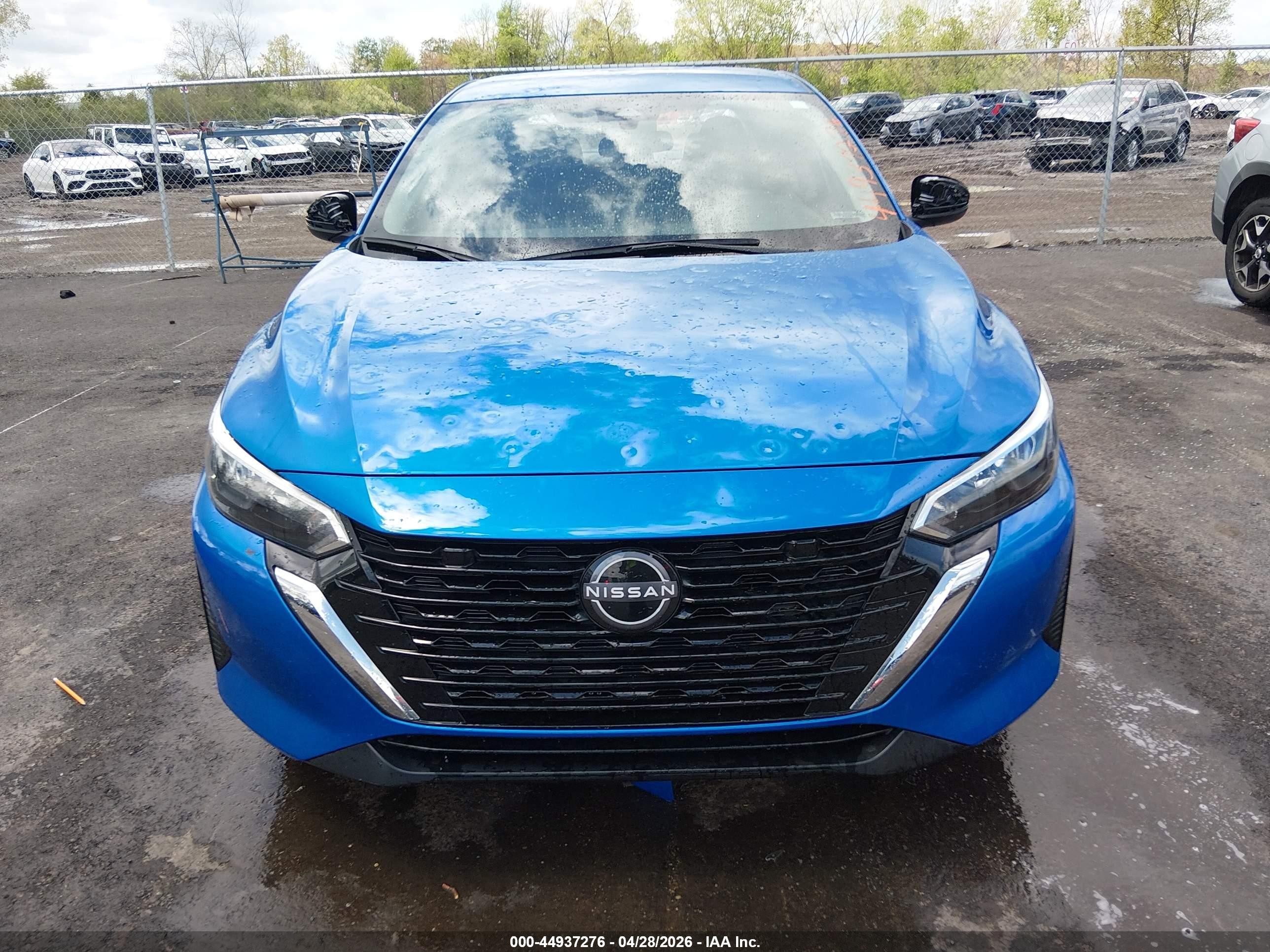 2024 Nissan Sentra Sv Xtronic Cvt Blue vin: 3N1AB8CV2RY382817