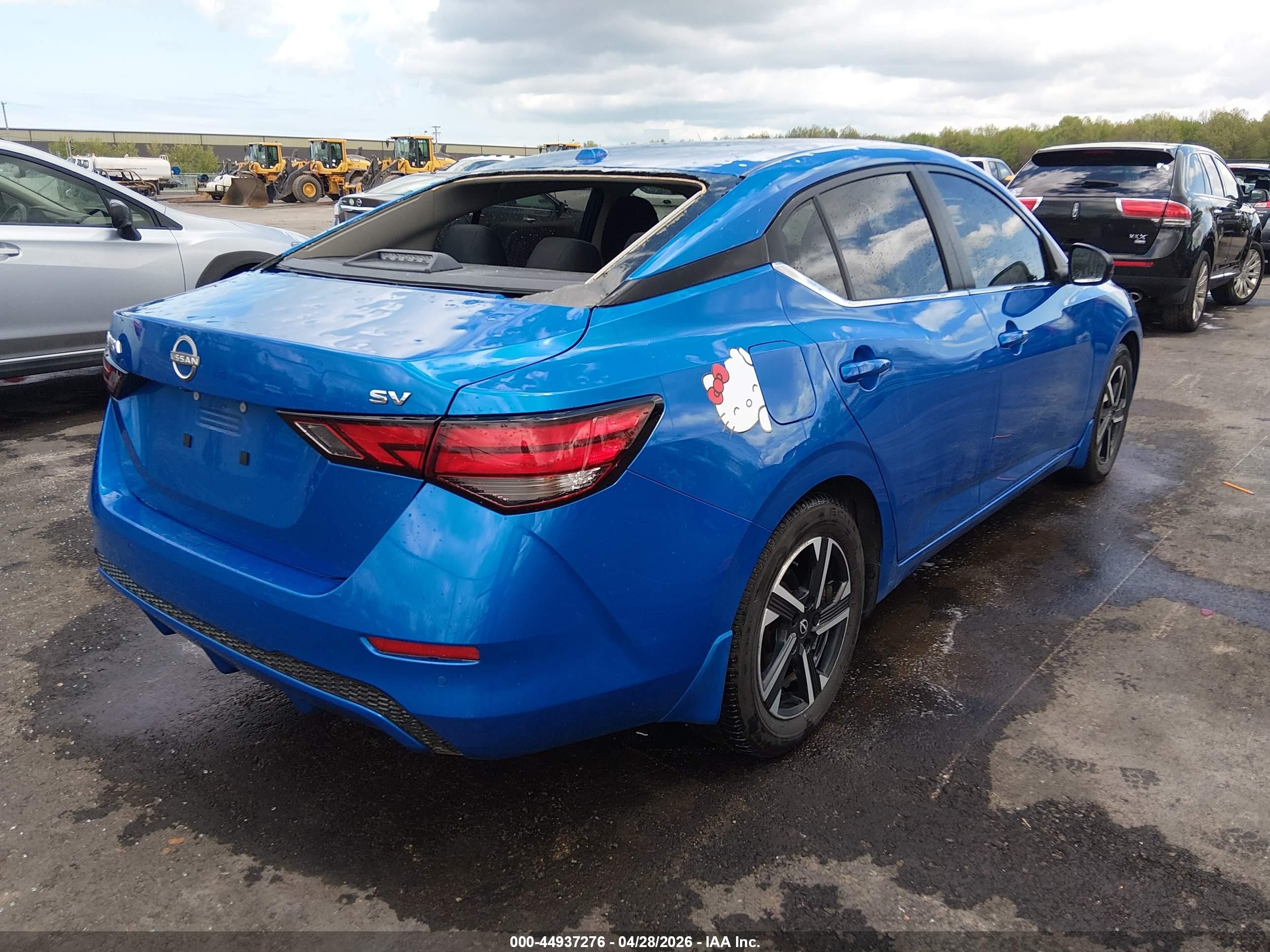 2024 Nissan Sentra Sv Xtronic Cvt Blue vin: 3N1AB8CV2RY382817