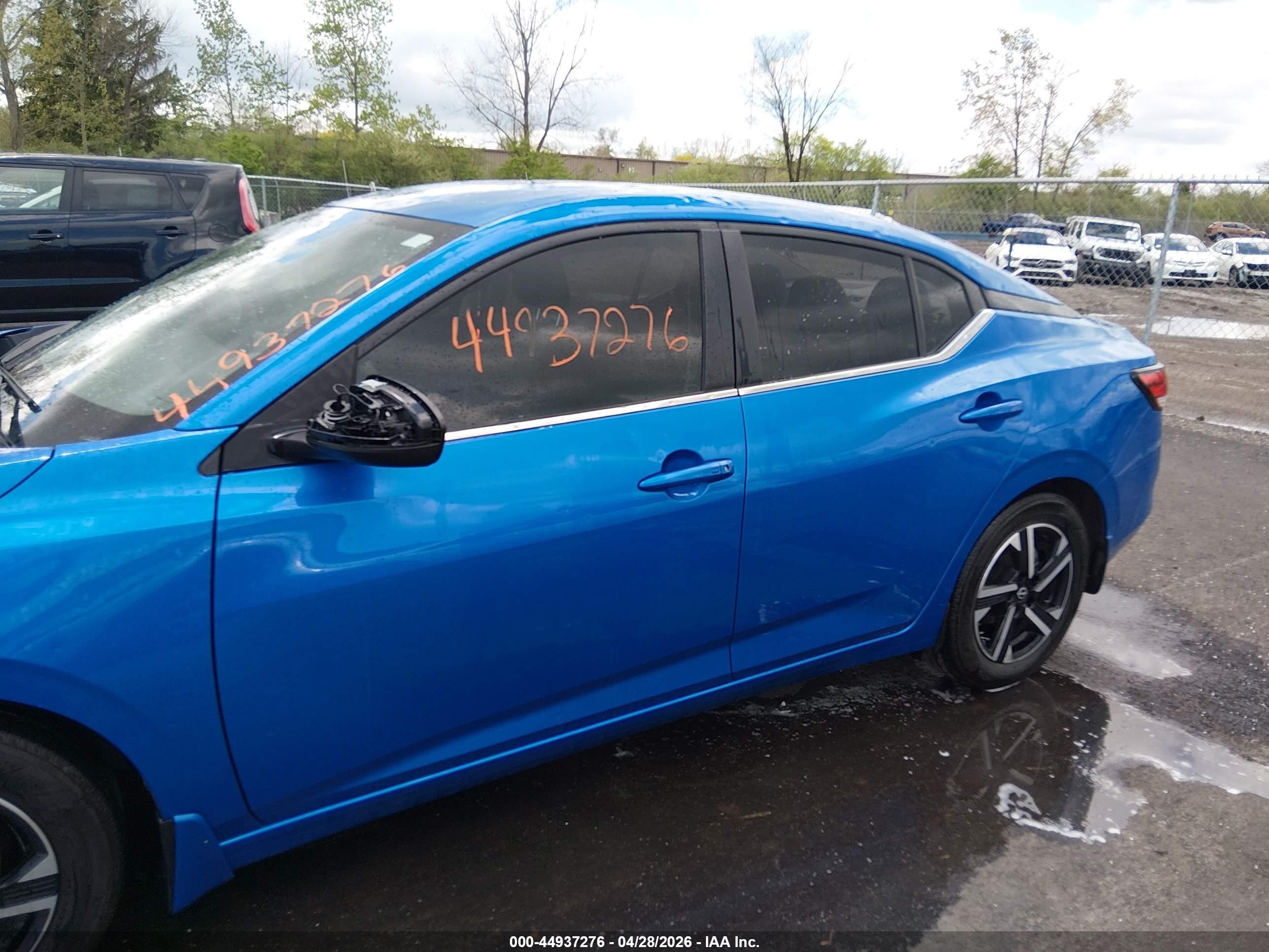 2024 Nissan Sentra Sv Xtronic Cvt Blue vin: 3N1AB8CV2RY382817