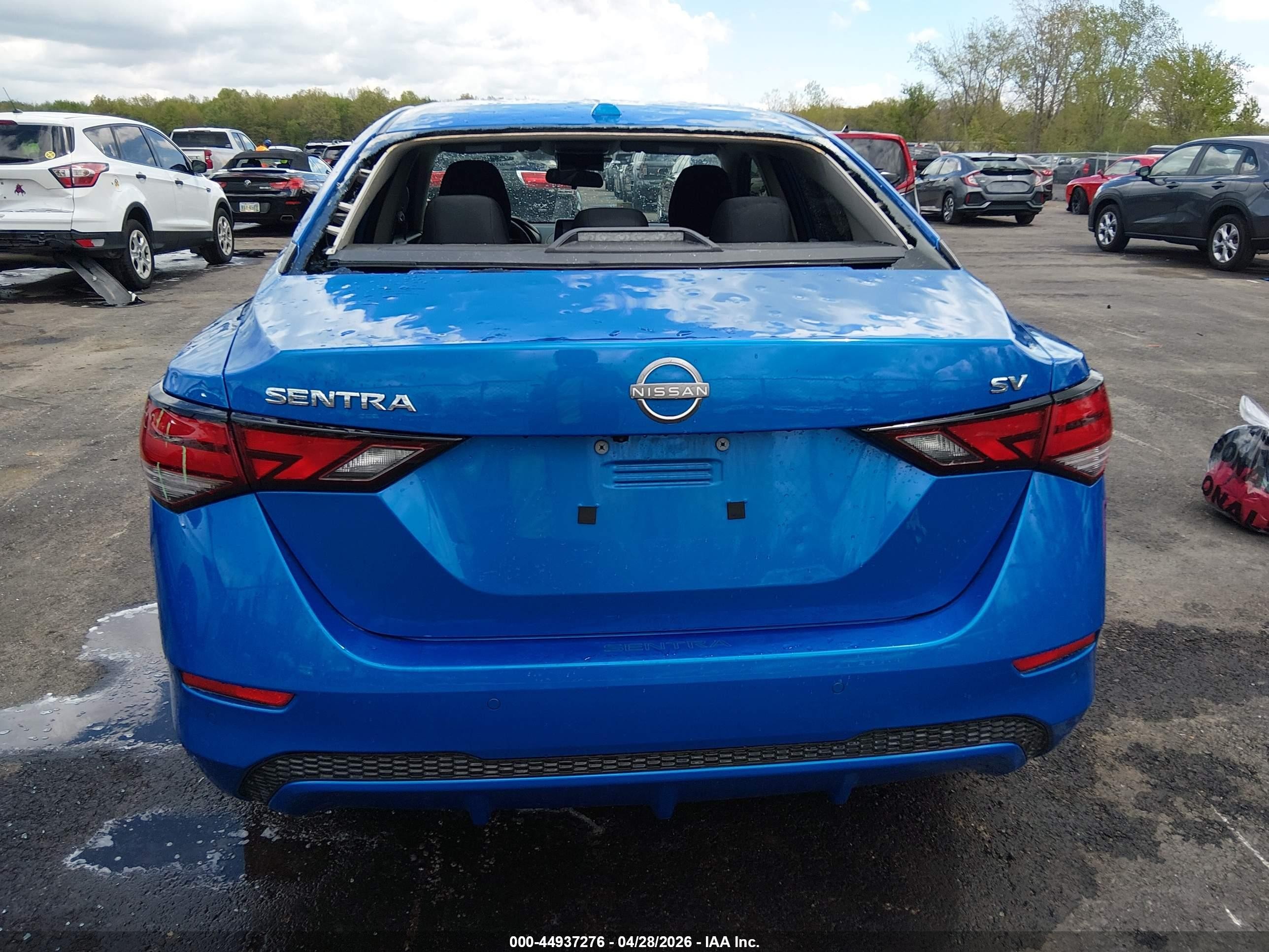2024 Nissan Sentra Sv Xtronic Cvt Blue vin: 3N1AB8CV2RY382817
