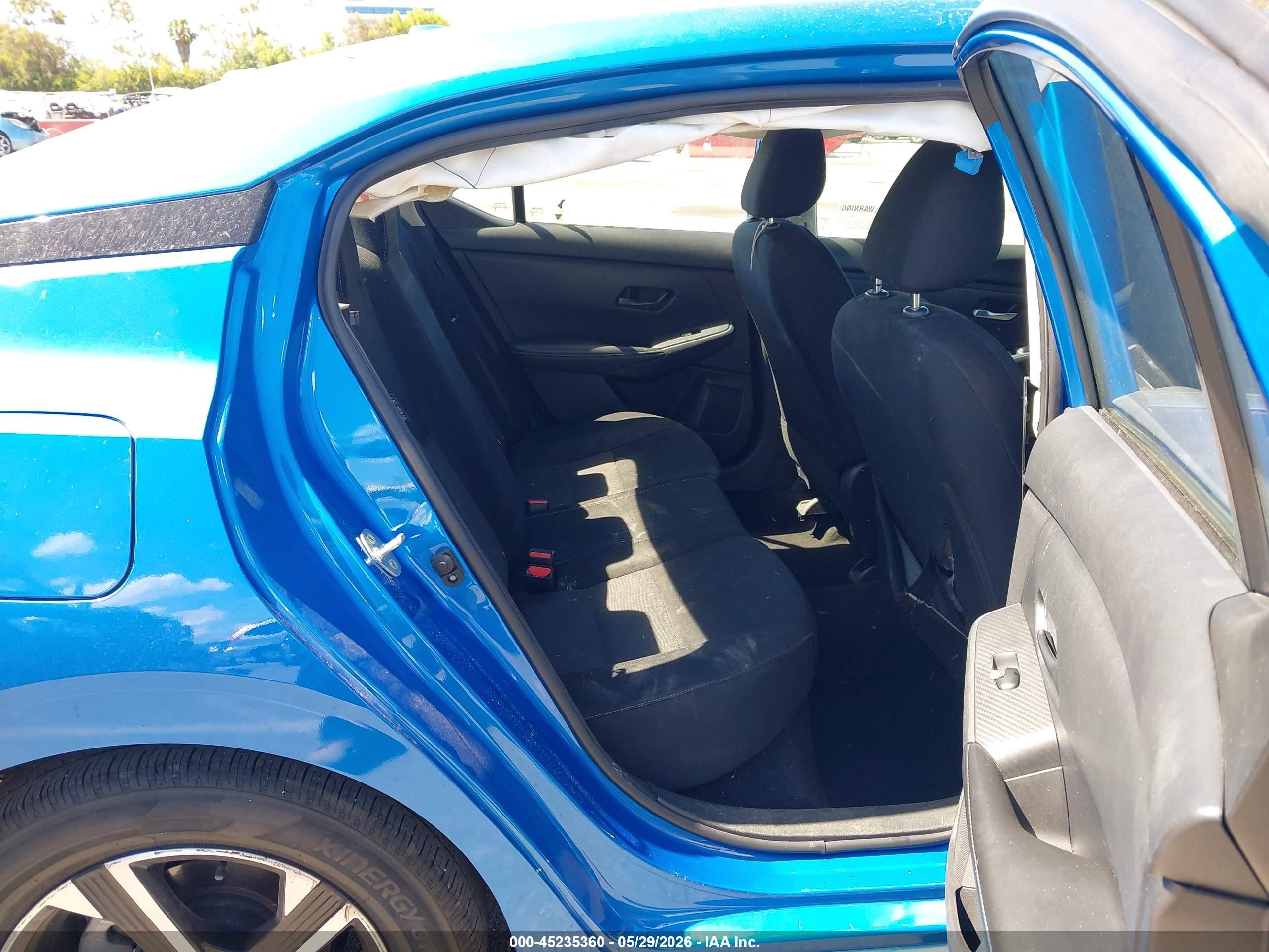 2024 Nissan Sentra Sv Xtronic Cvt Синий vin: 3N1AB8CV2RY386270