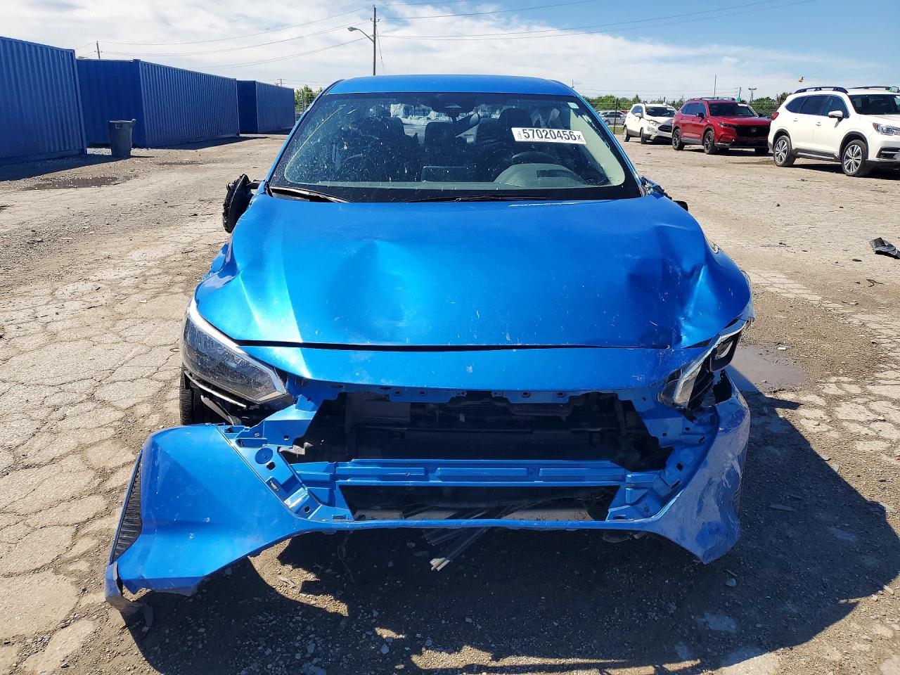 2025 Nissan Sentra Sv Blue vin: 3N1AB8CV2SY327659