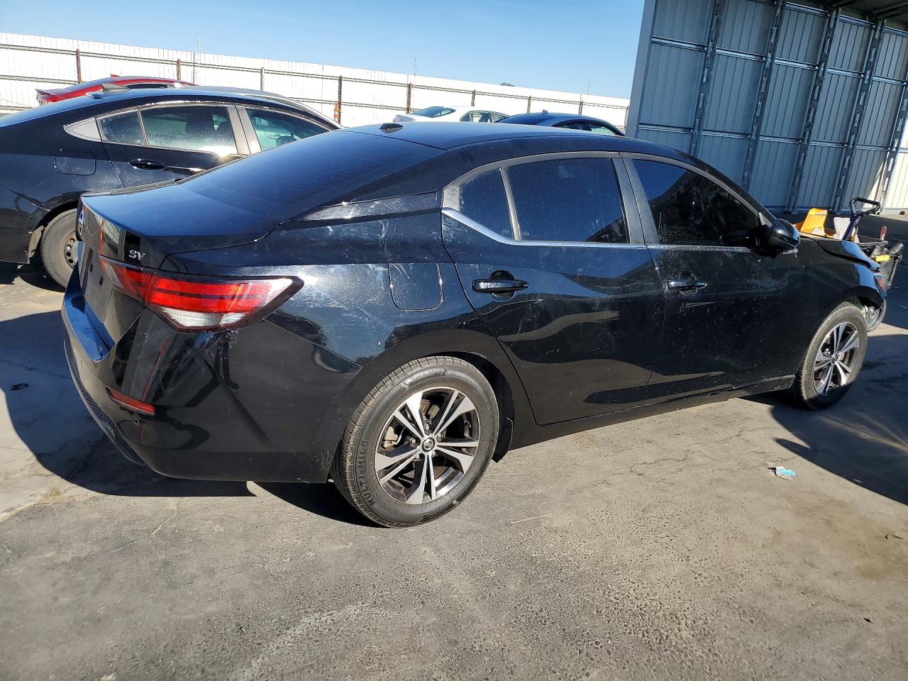 2021 Nissan Sentra Sv Black vin: 3N1AB8CV3MY247371