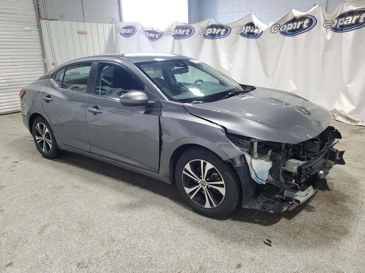 2023 Nissan Sentra Sv Серый vin: 3N1AB8CV3PY284361 Damage: Right Front Door, Dent(S) W/No Paint Dmg, 2 To 3 Inches
