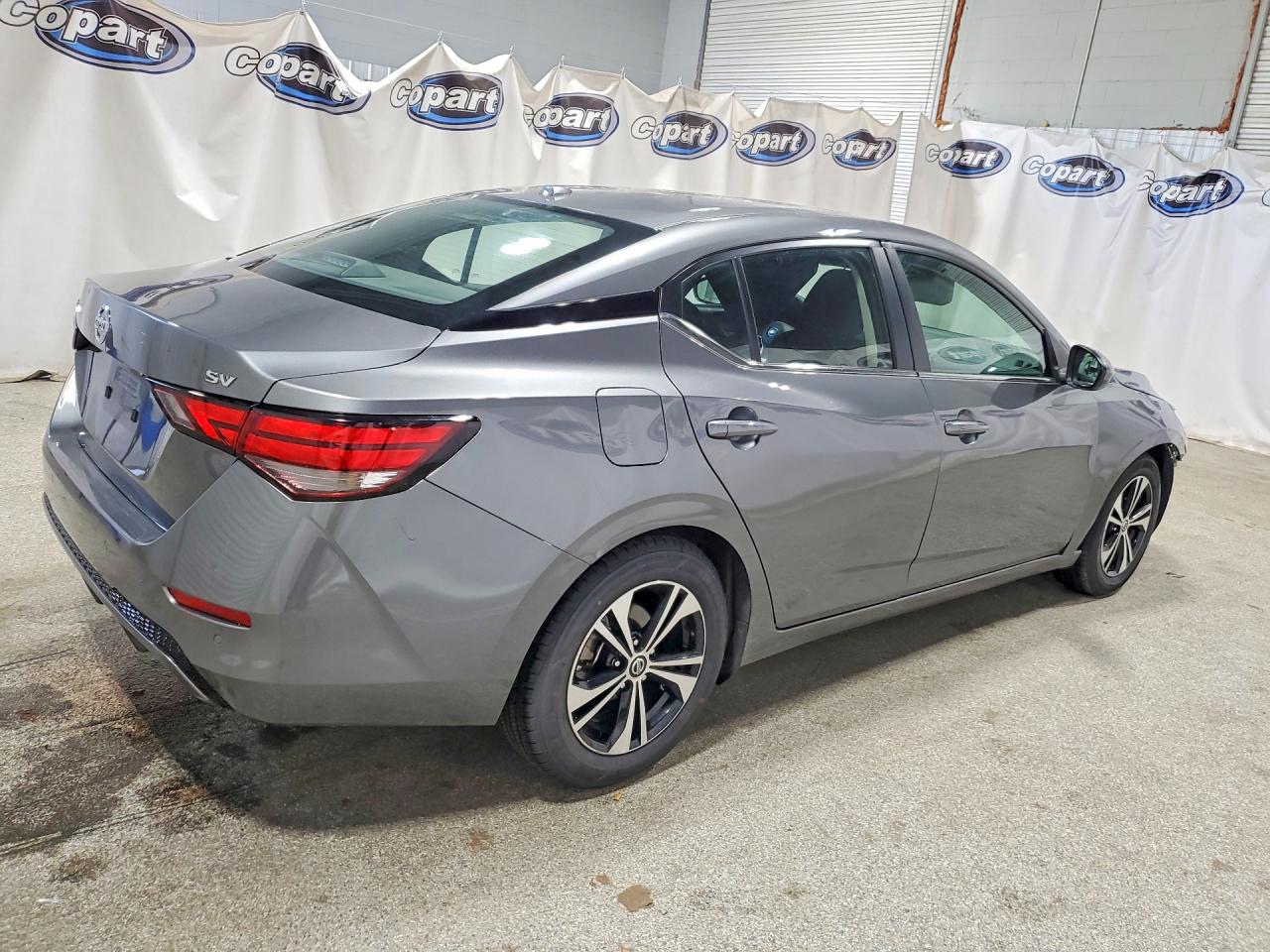 2023 Nissan Sentra Sv Серый vin: 3N1AB8CV3PY284361