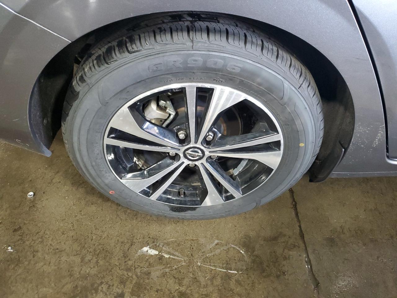 2023 Nissan Sentra Sv Серый vin: 3N1AB8CV3PY284361 Damage: Right Rear Wheel, Curb Rash, 5 To 6 Inches