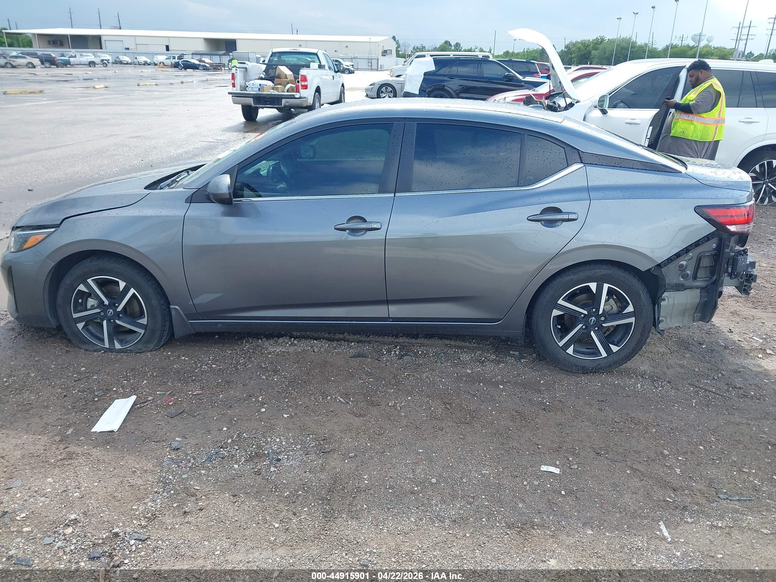 2024 Nissan Sentra Sv Xtronic Cvt Gray vin: 3N1AB8CV3RY240668