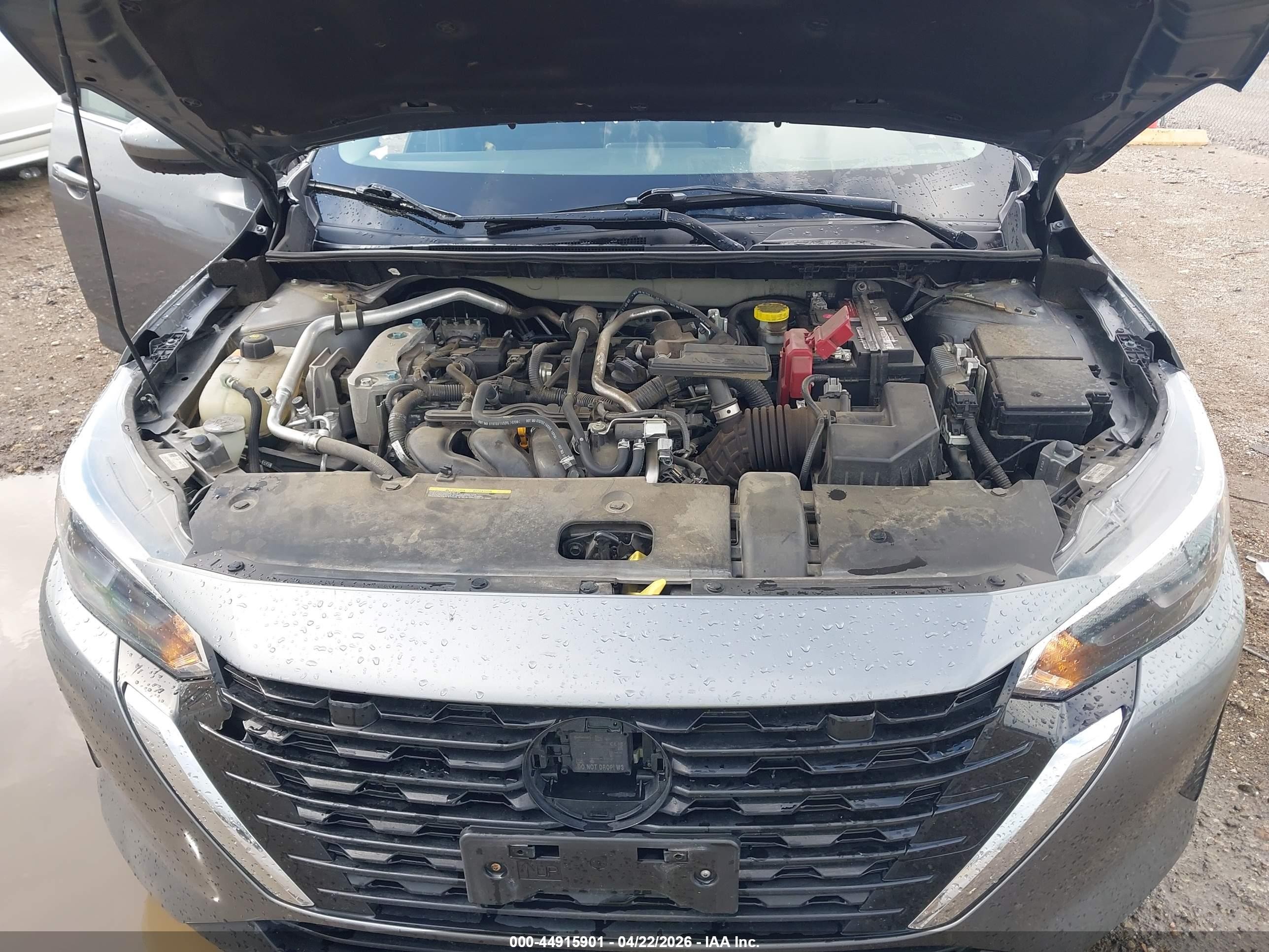 2024 Nissan Sentra Sv Xtronic Cvt Gray vin: 3N1AB8CV3RY240668