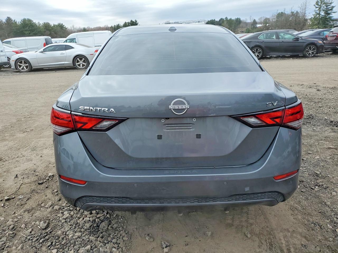 2024 Nissan Sentra Sv Gray vin: 3N1AB8CV3RY270625