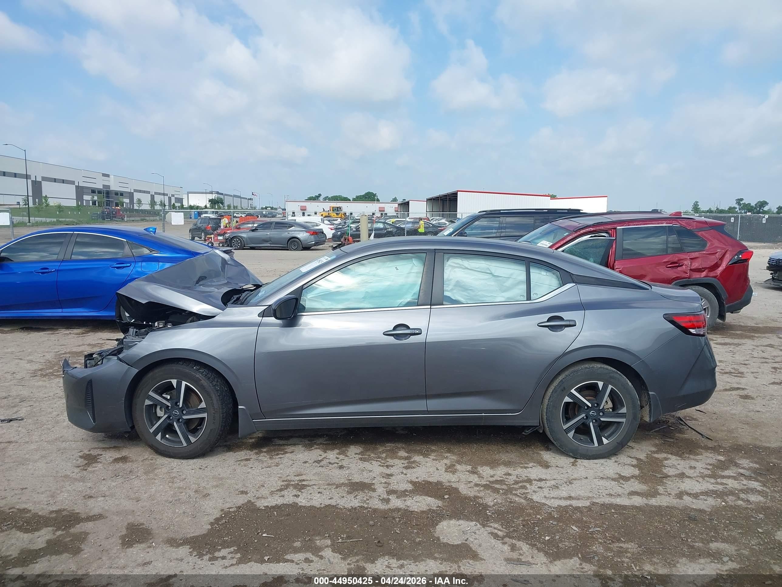 2024 Nissan Sentra Sv Xtronic Cvt Gray vin: 3N1AB8CV3RY359790