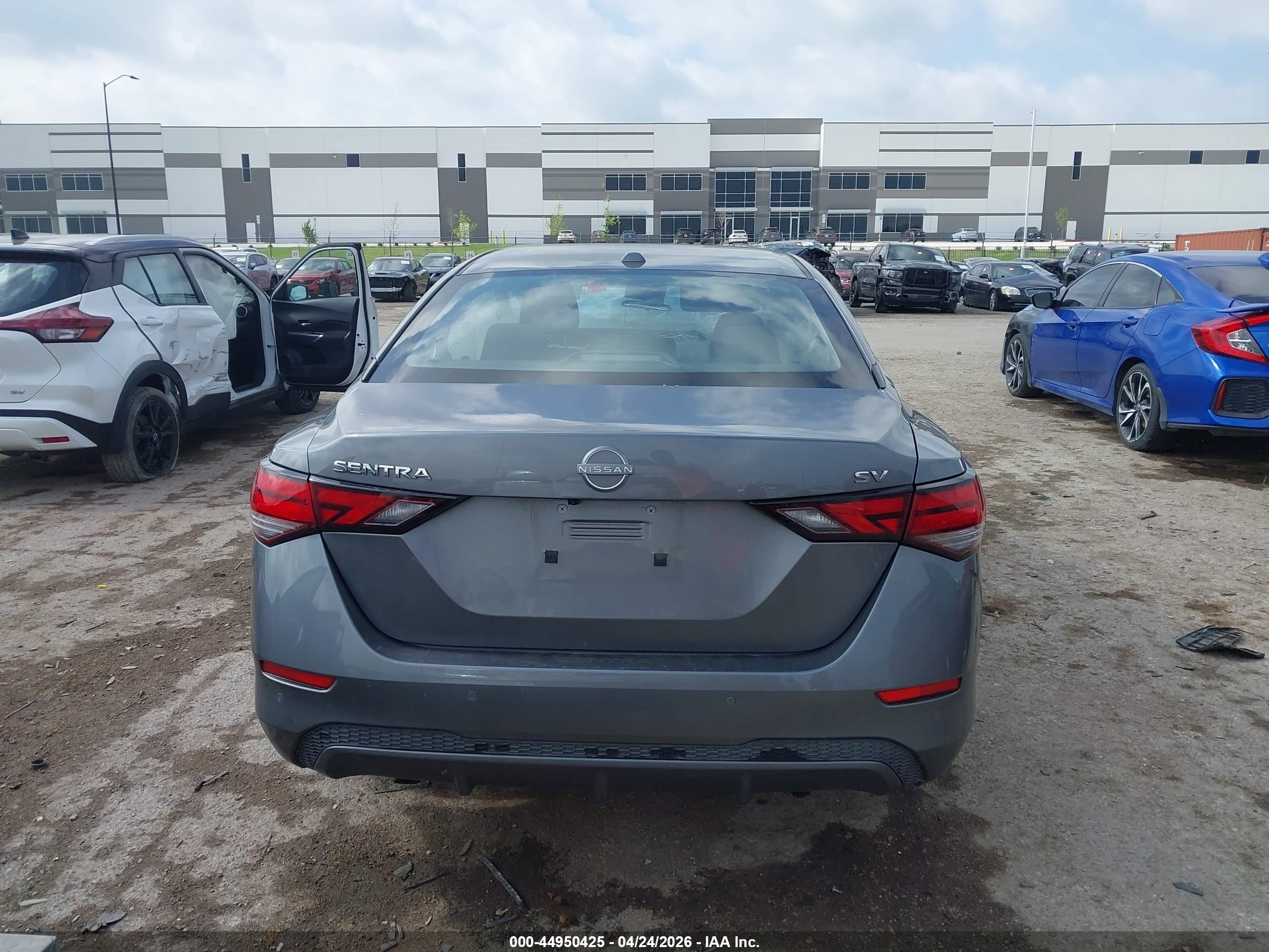 2024 Nissan Sentra Sv Xtronic Cvt Gray vin: 3N1AB8CV3RY359790