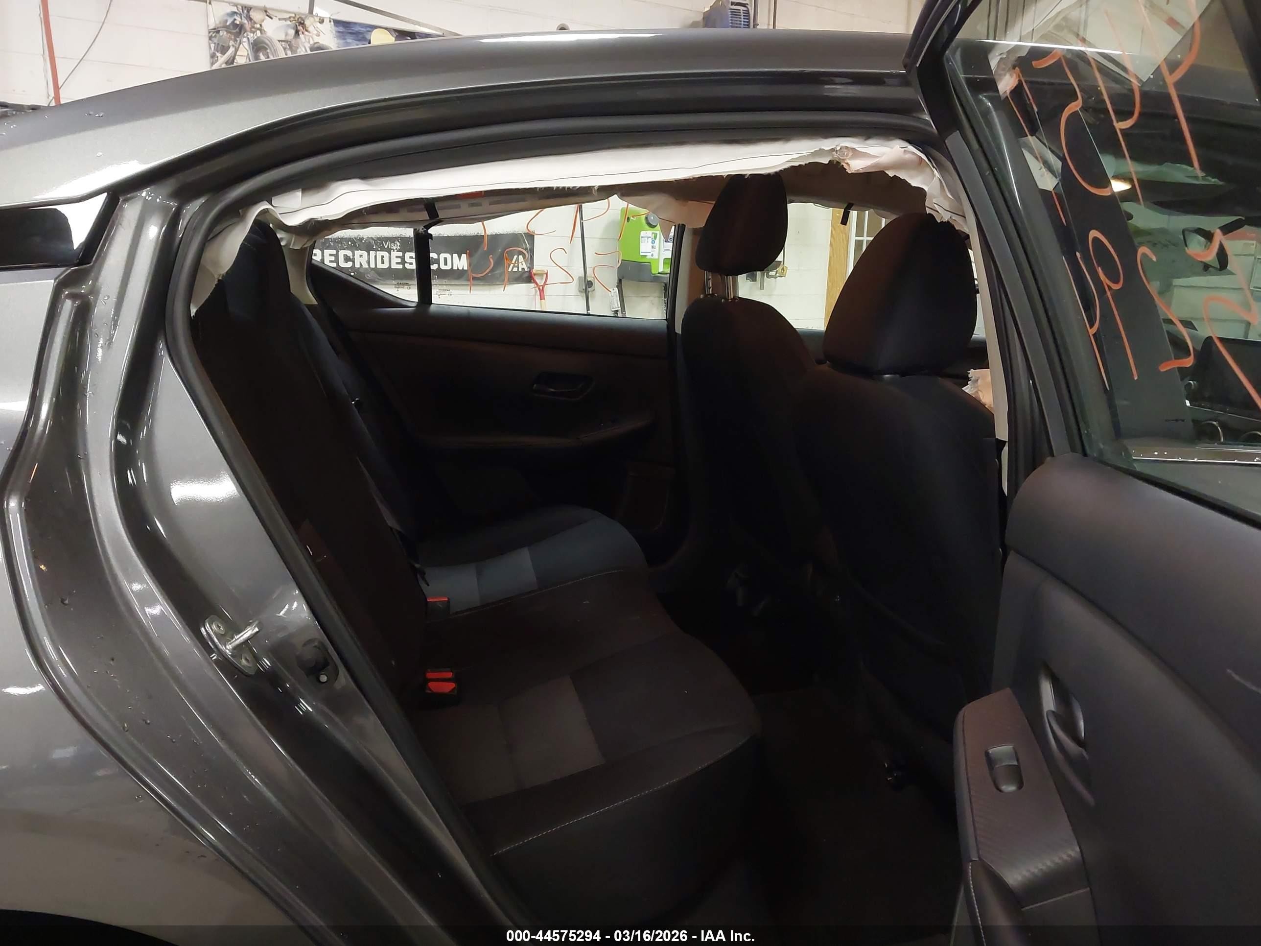 2025 Nissan Sentra Sv Gray vin: 3N1AB8CV3SY222337