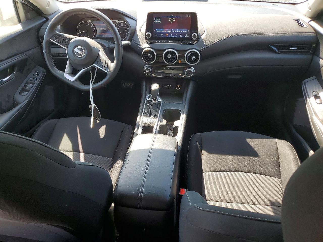 2025 Nissan Sentra Sv Белый vin: 3N1AB8CV3SY255337