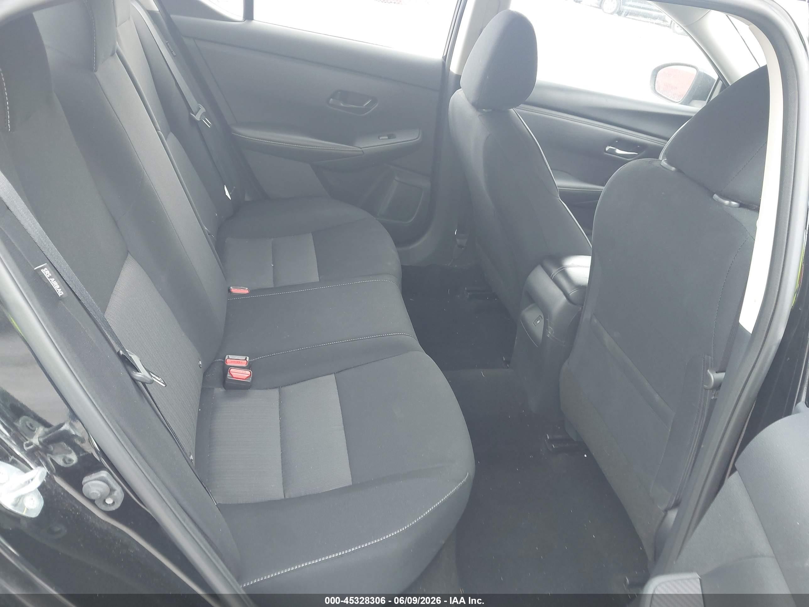 2025 Nissan Sentra Sv Black vin: 3N1AB8CV3SY292517