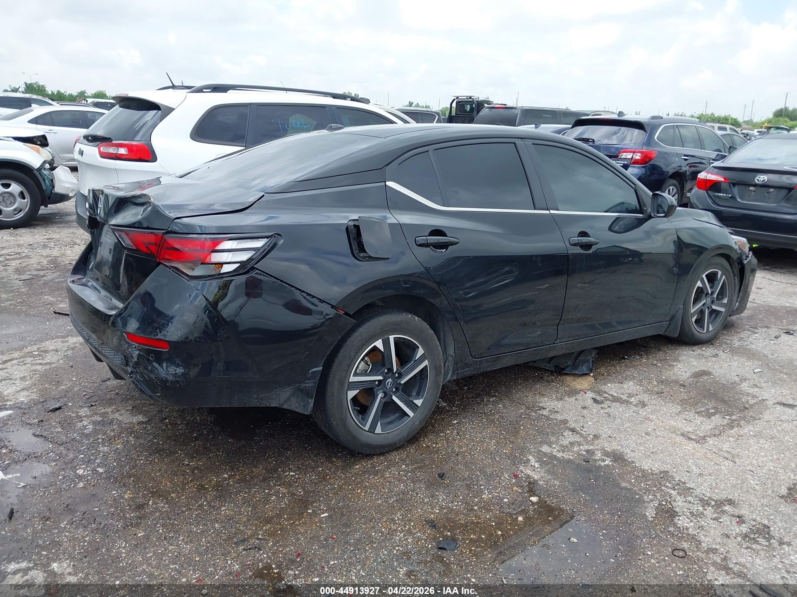 2025 Nissan Sentra Sv Black vin: 3N1AB8CV3SY329064