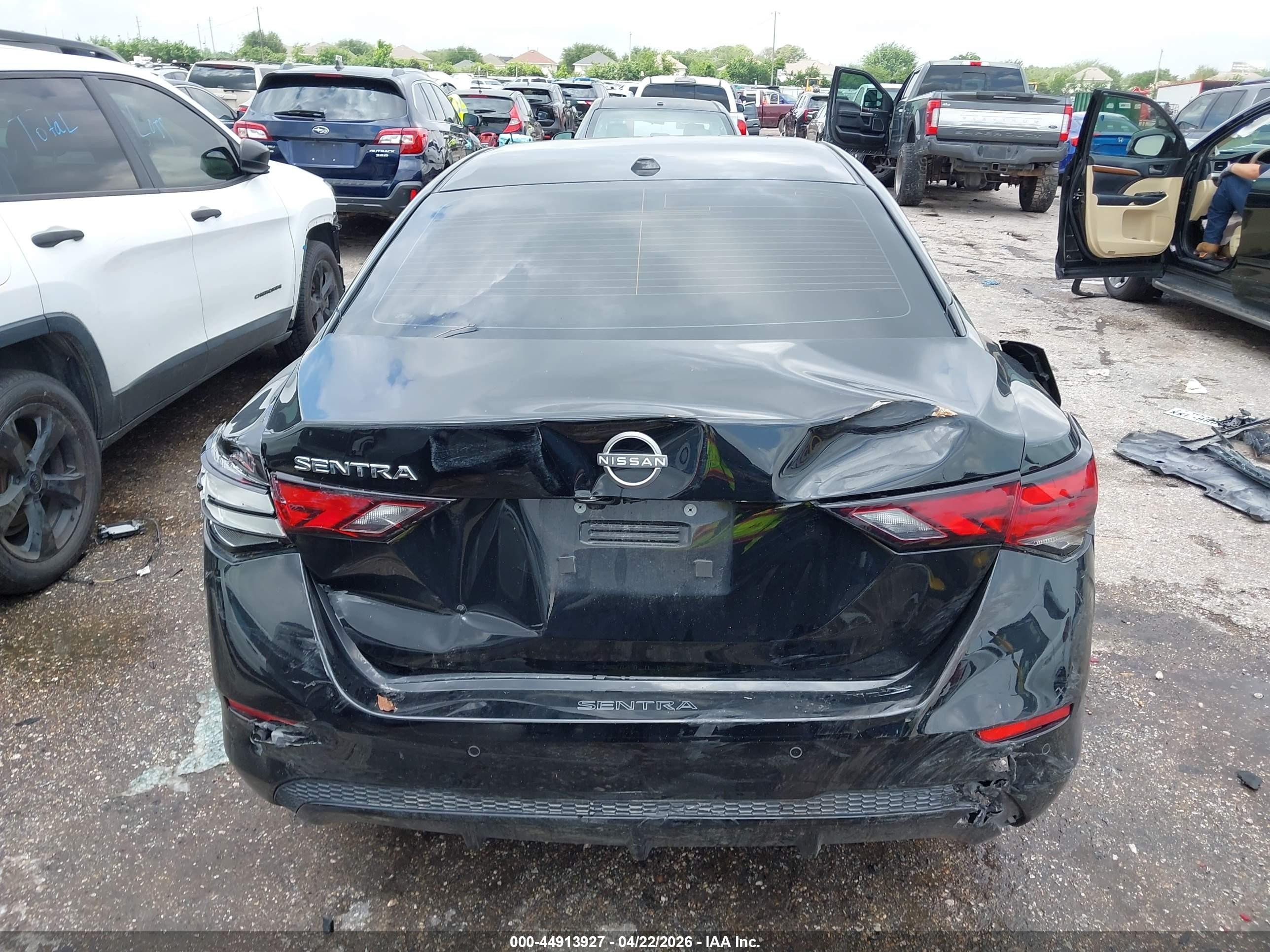 2025 Nissan Sentra Sv Black vin: 3N1AB8CV3SY329064