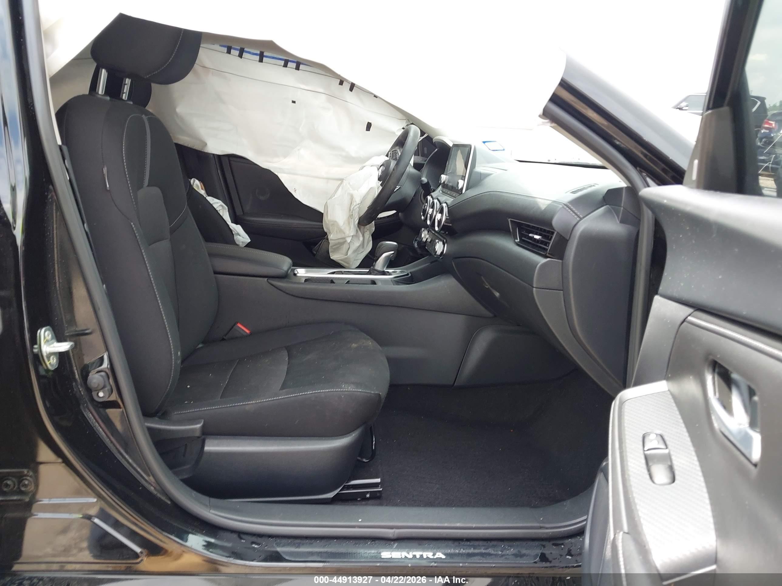2025 Nissan Sentra Sv Black vin: 3N1AB8CV3SY329064
