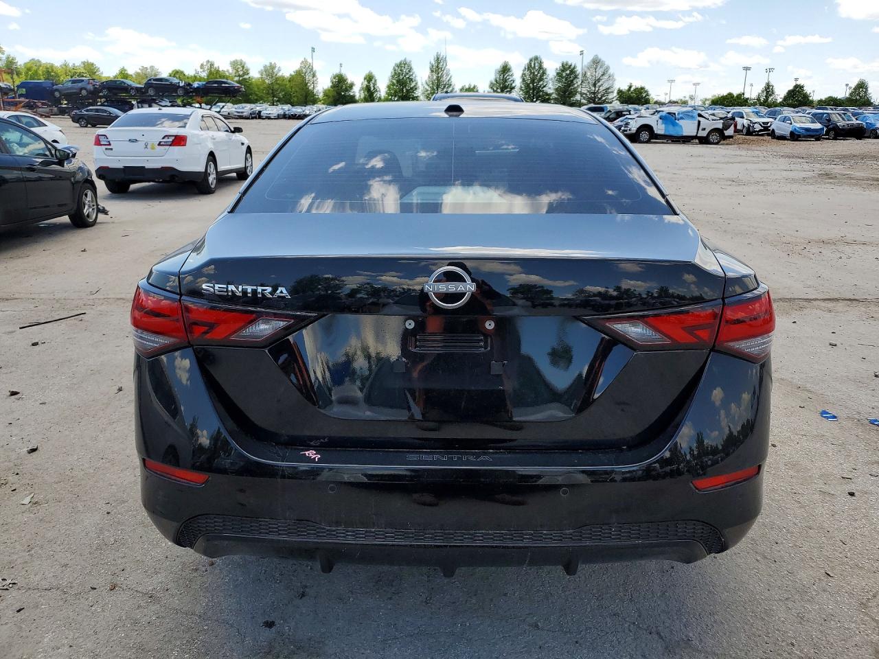 2025 Nissan Sentra Sv Black vin: 3N1AB8CV3SY345054