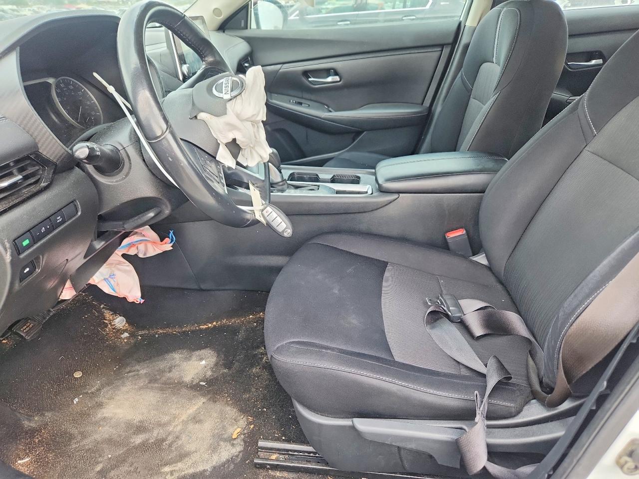 2022 Nissan Sentra Sv Белый vin: 3N1AB8CV4NY217779
