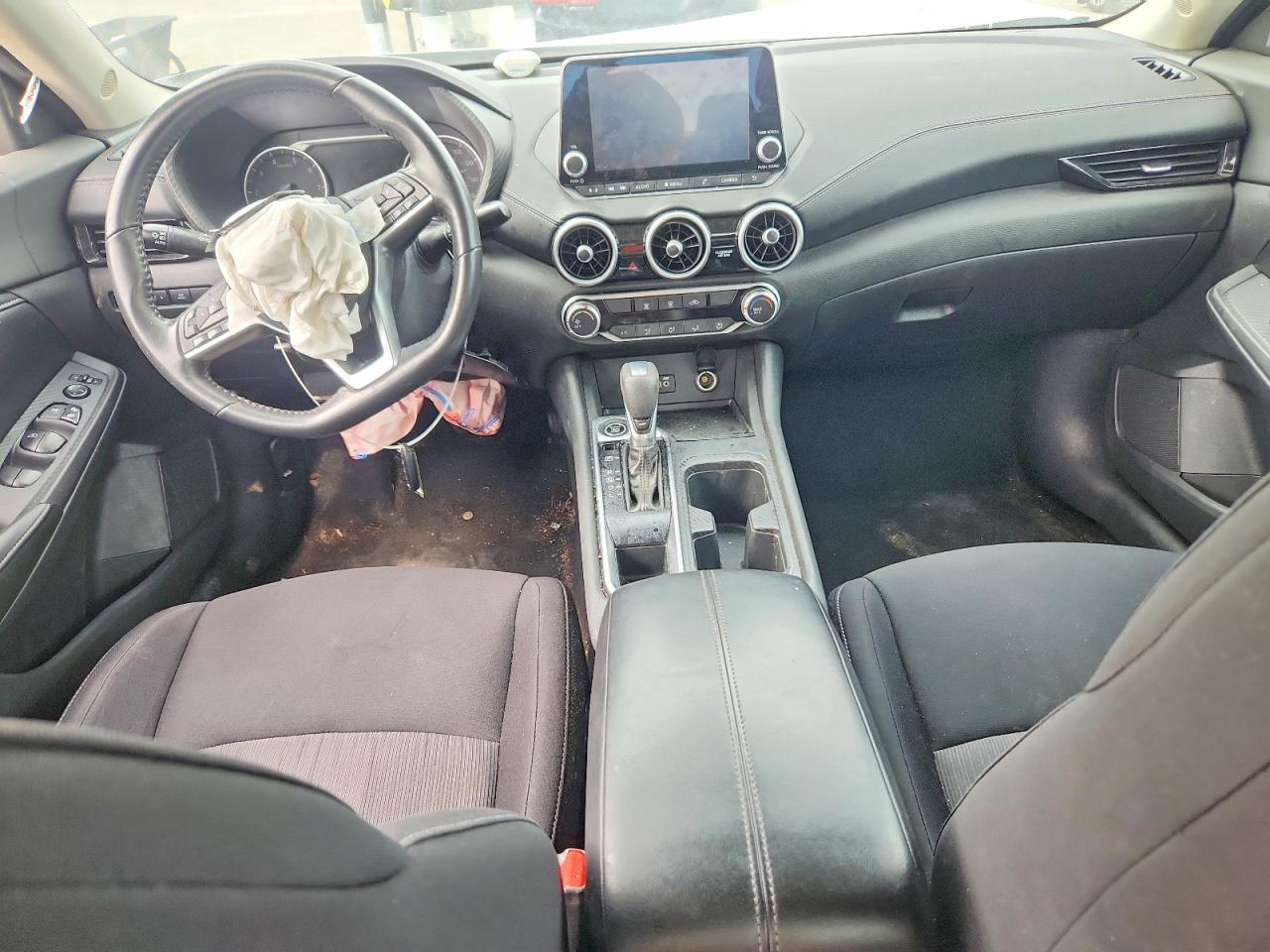 2022 Nissan Sentra Sv Белый vin: 3N1AB8CV4NY217779