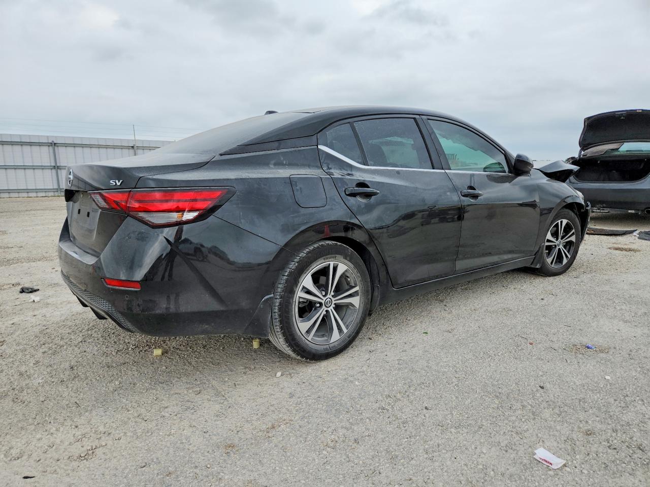2022 Nissan Sentra Sv Black vin: 3N1AB8CV4NY247834