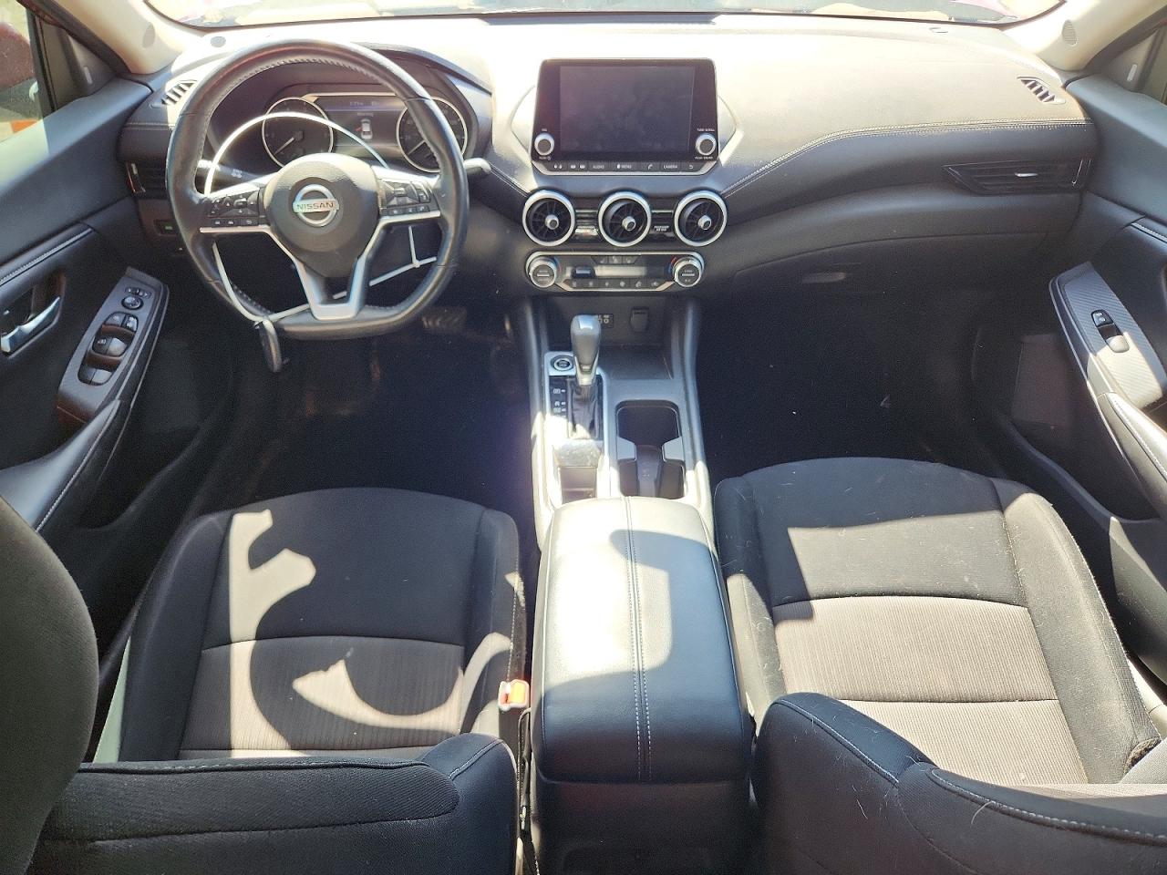 2022 Nissan Sentra Sv Red vin: 3N1AB8CV4NY314397