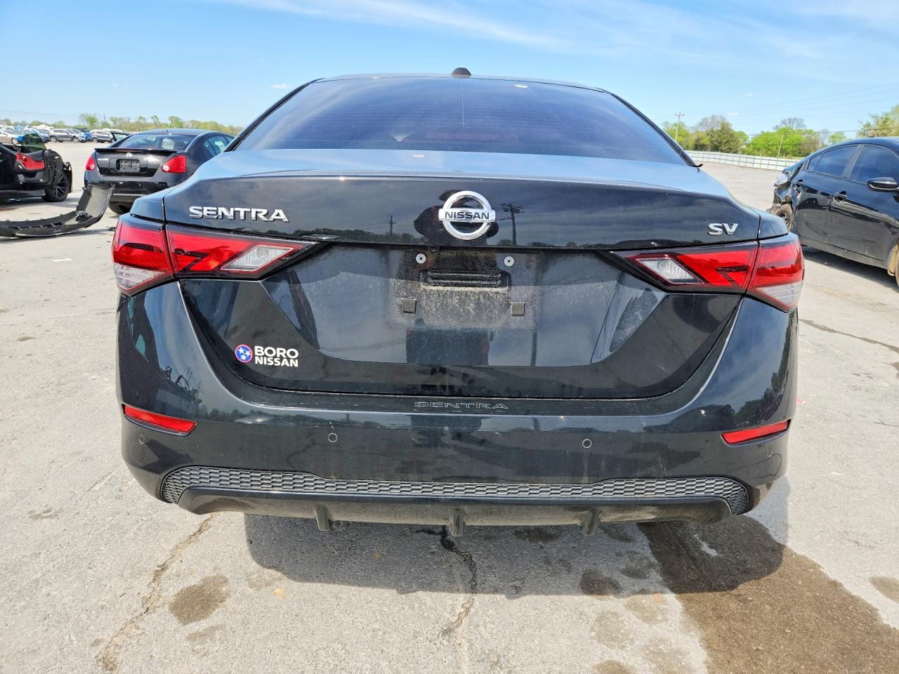 2022 Nissan Sentra Sv Black vin: 3N1AB8CV4NY315310