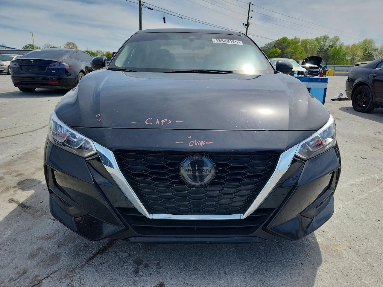 2022 Nissan Sentra Sv Black vin: 3N1AB8CV4NY315310