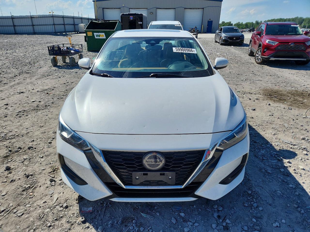 2023 Nissan Sentra Sv White vin: 3N1AB8CV4PY227084