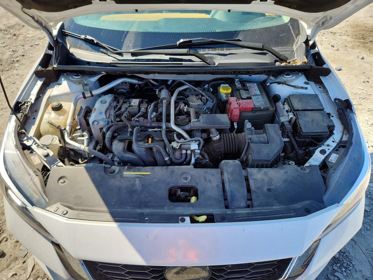 2023 Nissan Sentra Sv White vin: 3N1AB8CV4PY227084