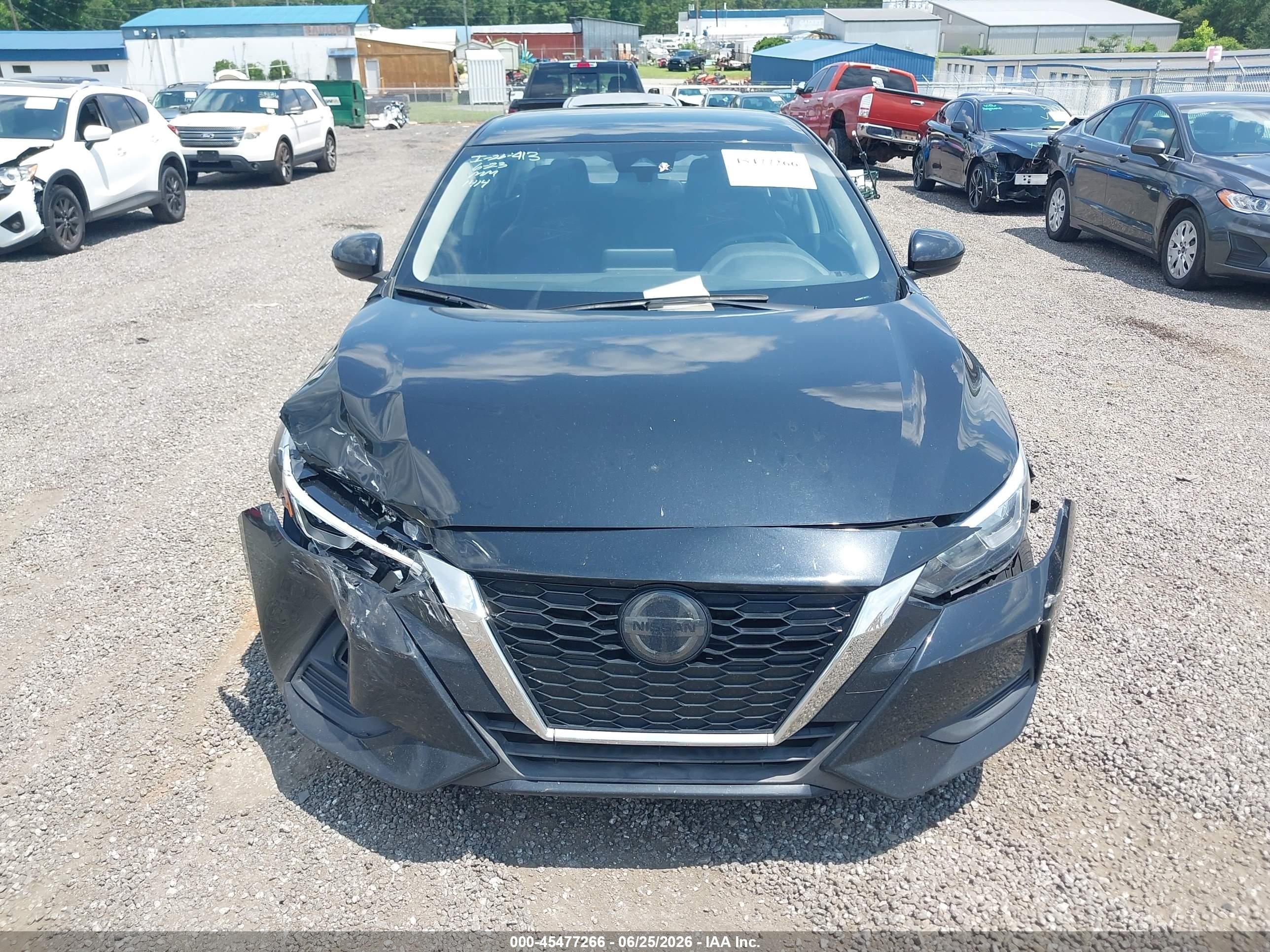 2023 Nissan Sentra Sv Xtronic Cvt Black vin: 3N1AB8CV4PY261414