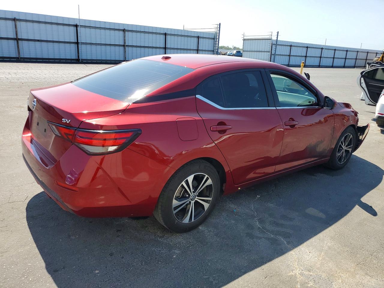 2023 Nissan Sentra Sv Burgundy vin: 3N1AB8CV4PY278794