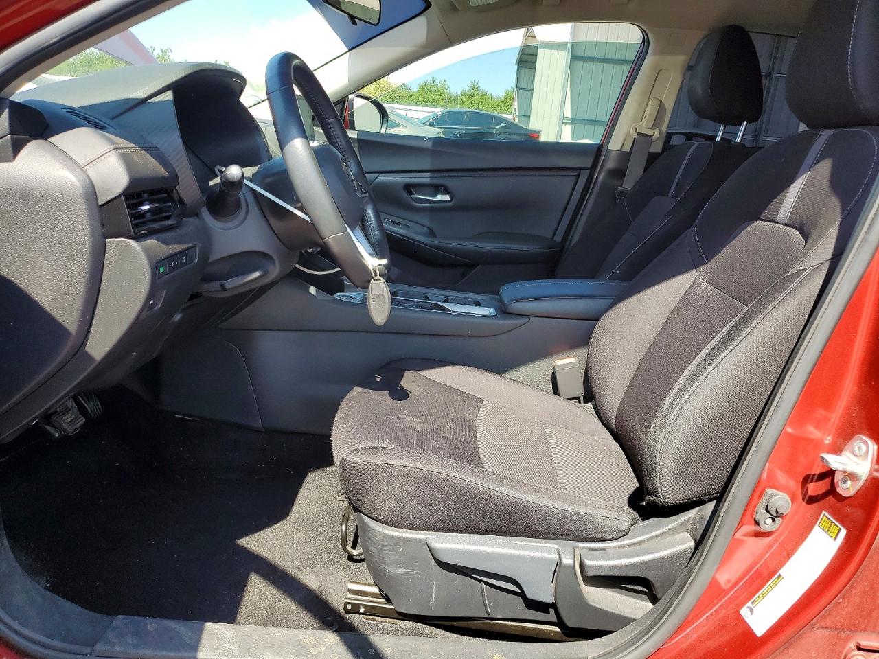2023 Nissan Sentra Sv Burgundy vin: 3N1AB8CV4PY278794