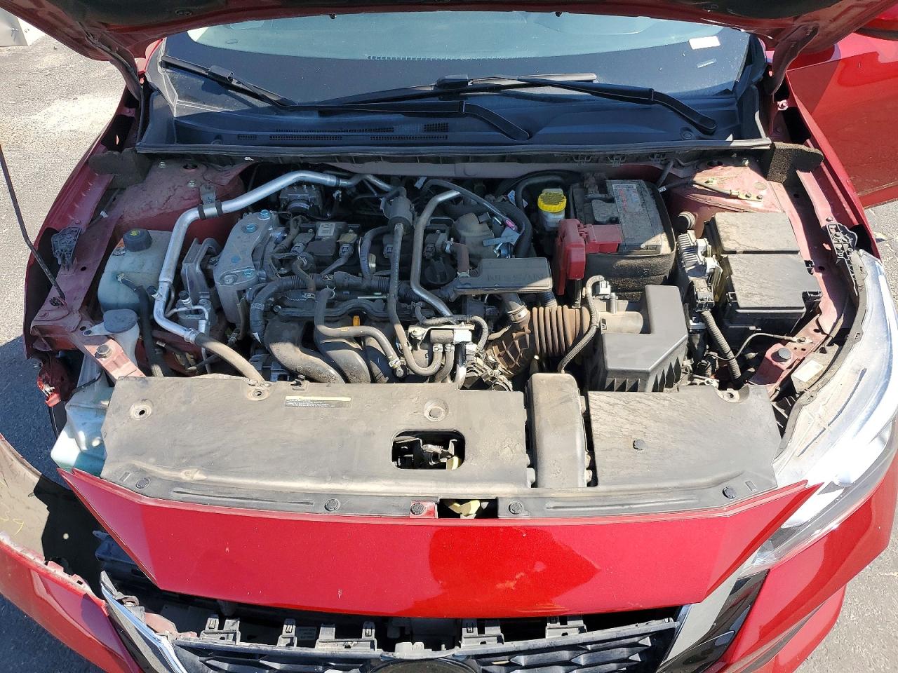 2023 Nissan Sentra Sv Burgundy vin: 3N1AB8CV4PY278794