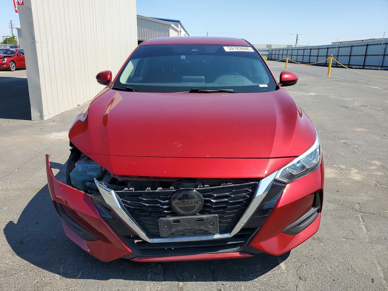 2023 Nissan Sentra Sv Burgundy vin: 3N1AB8CV4PY278794