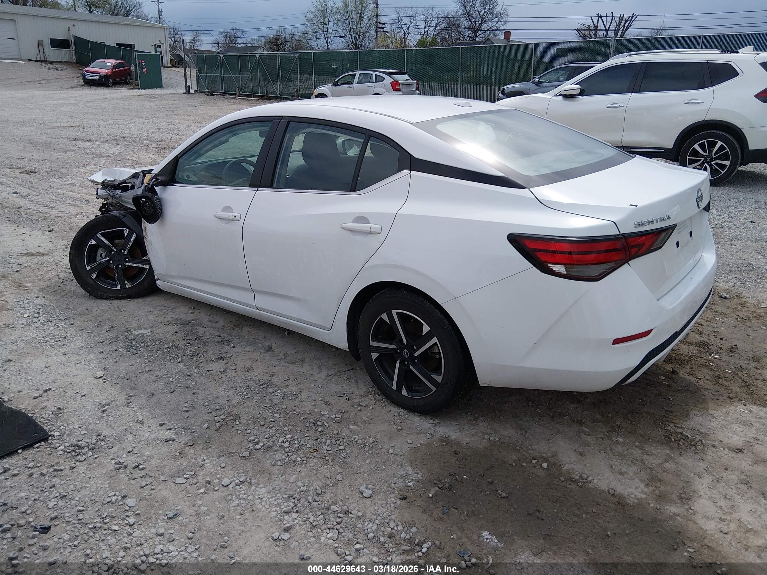 2024 Nissan Sentra Sv Xtronic Cvt Белый vin: 3N1AB8CV4RY239710