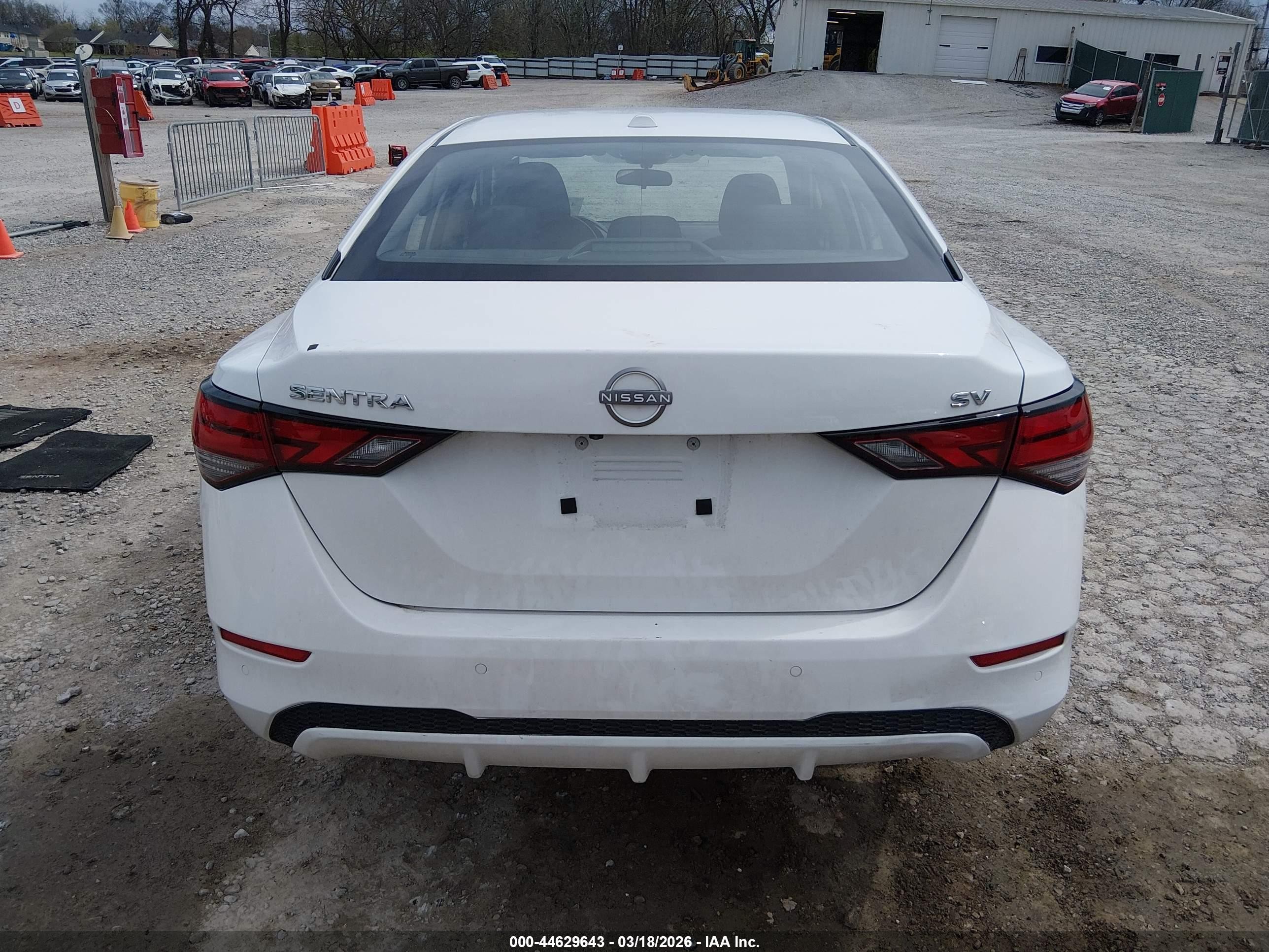 2024 Nissan Sentra Sv Xtronic Cvt Белый vin: 3N1AB8CV4RY239710