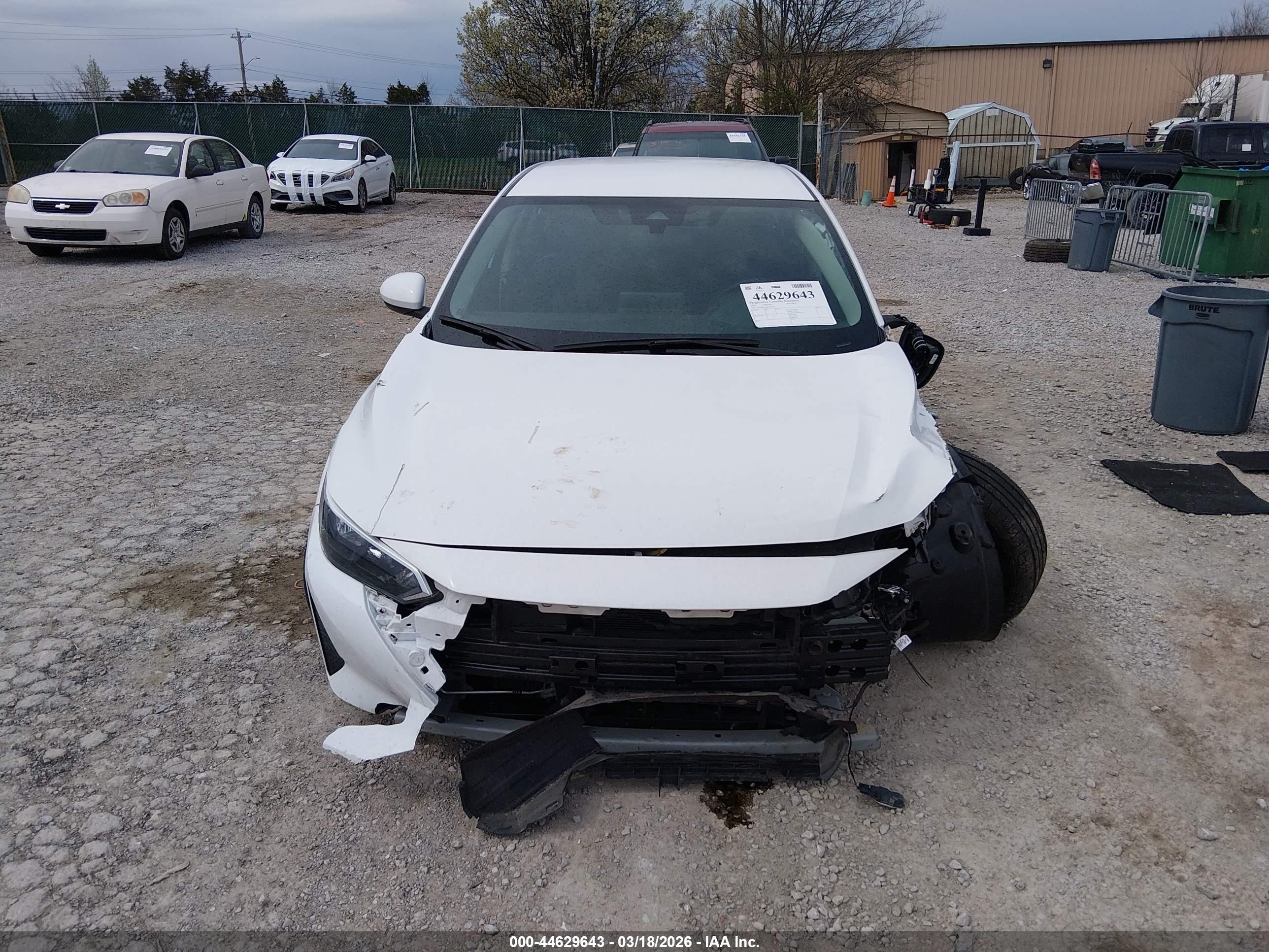 2024 Nissan Sentra Sv Xtronic Cvt Белый vin: 3N1AB8CV4RY239710