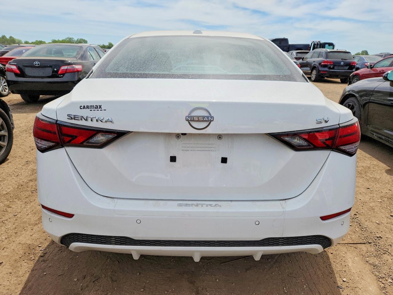 2024 Nissan Sentra Sv White vin: 3N1AB8CV4RY277597
