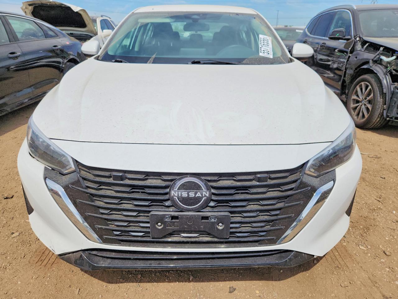 2024 Nissan Sentra Sv White vin: 3N1AB8CV4RY277597
