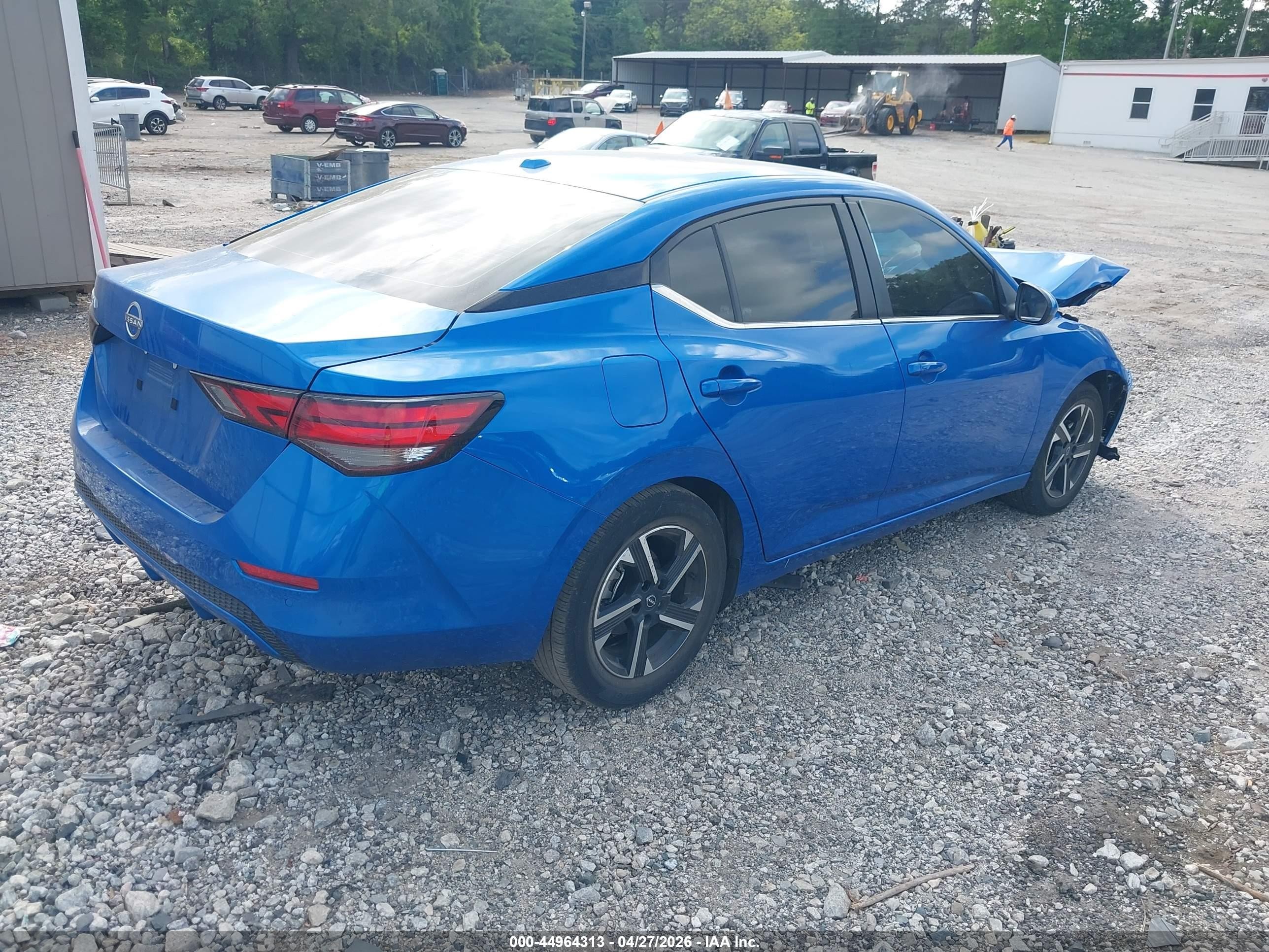 2025 Nissan Sentra Sv Blue vin: 3N1AB8CV4SY286564