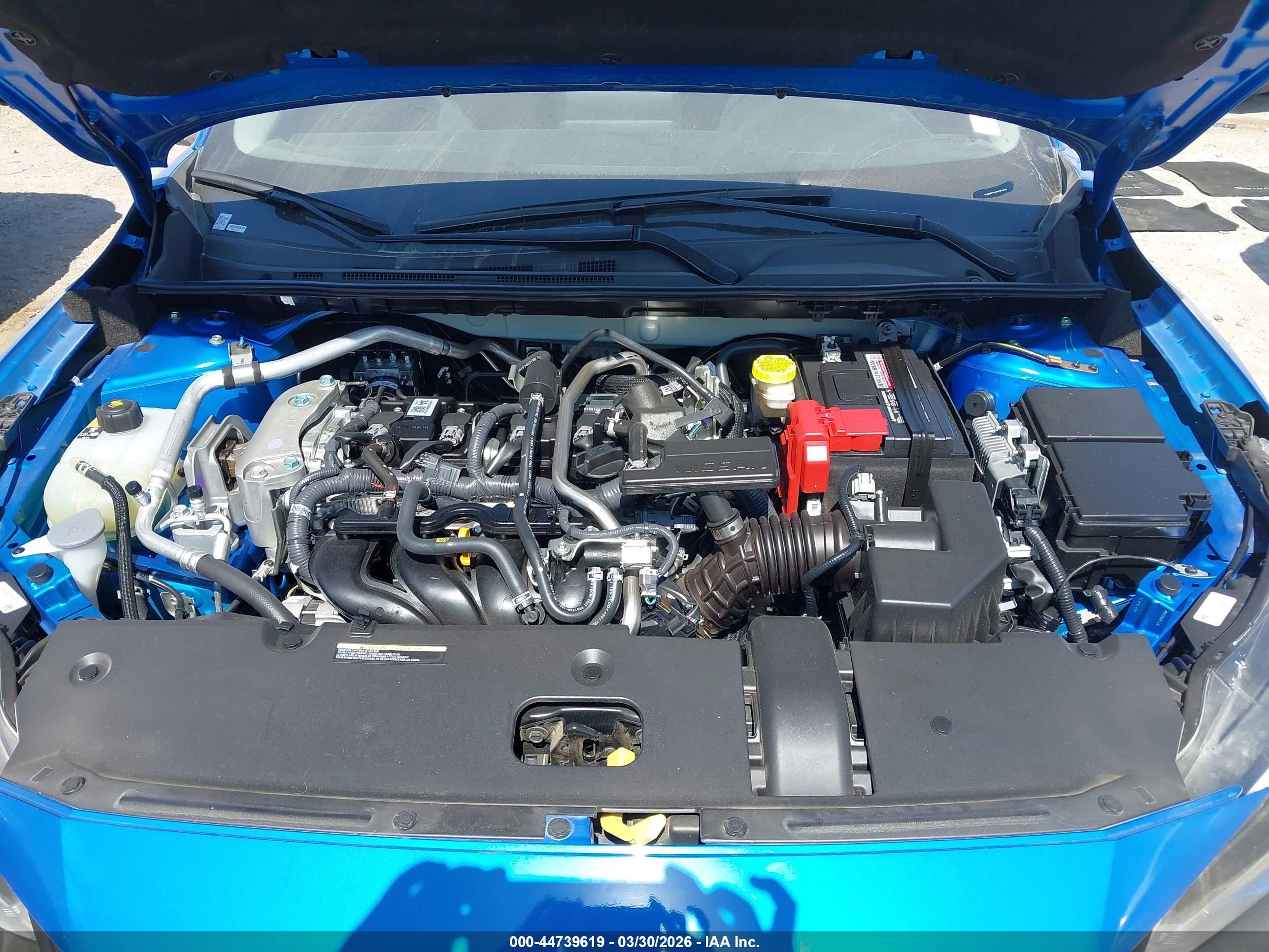 2025 Nissan Sentra Sv Blue vin: 3N1AB8CV4SY294129
