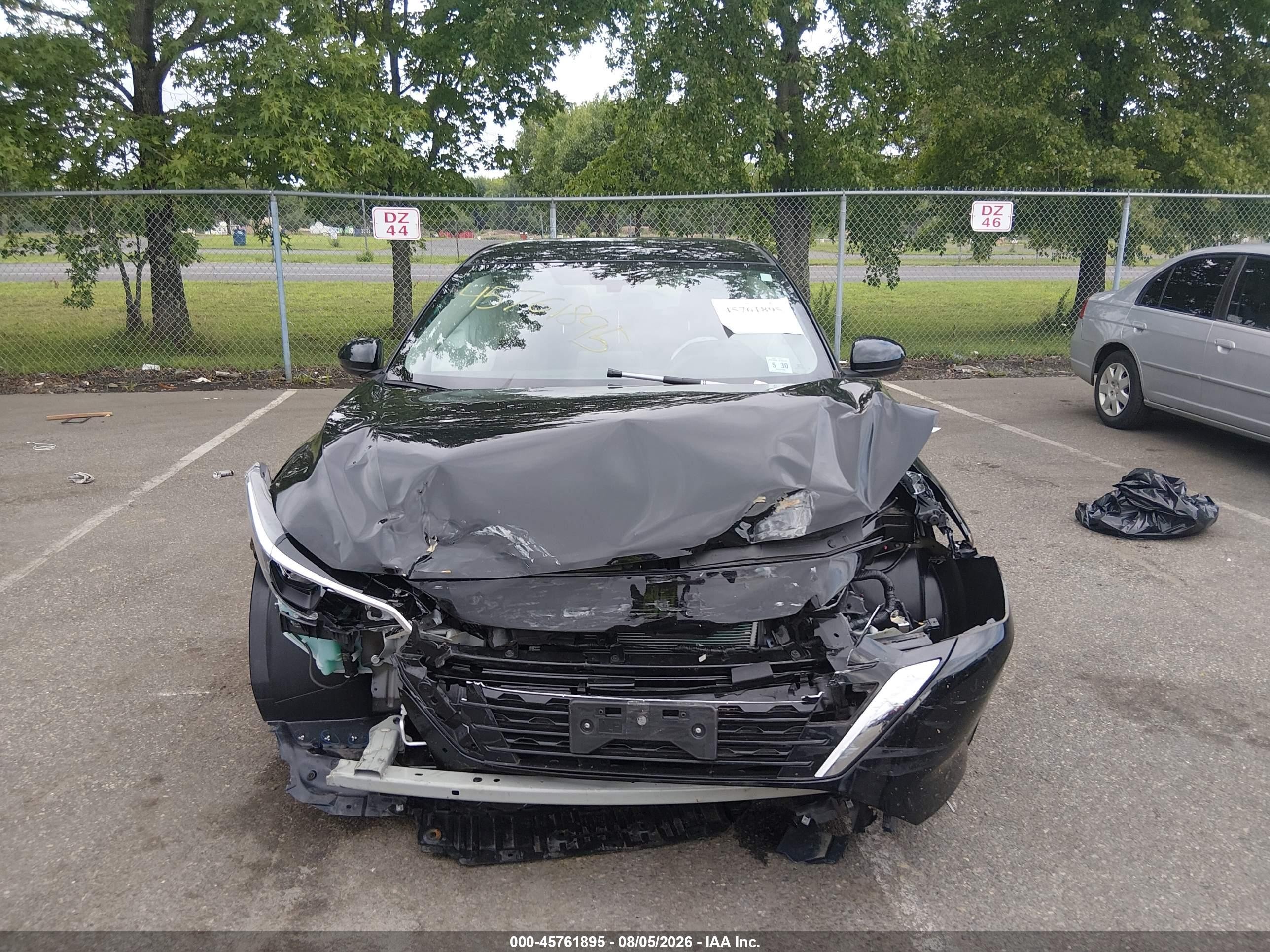 2025 Nissan Sentra Sv Black vin: 3N1AB8CV4SY320602