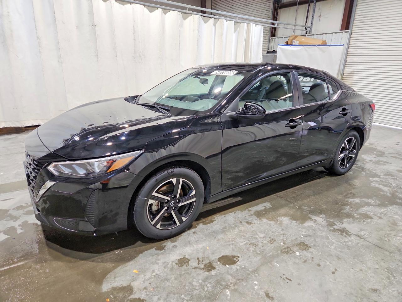 2025 Nissan Sentra Sv Black vin: 3N1AB8CV4SY380489