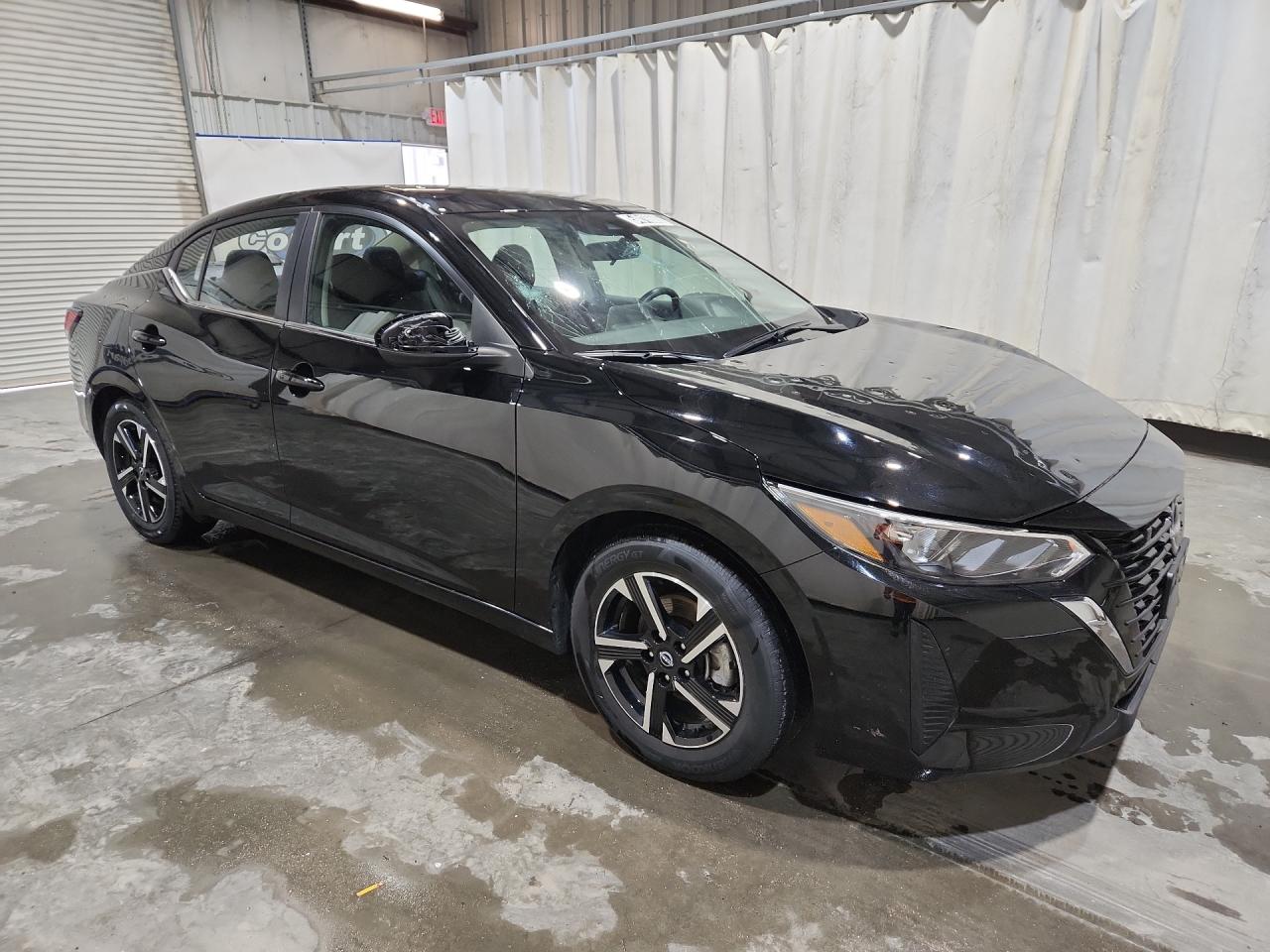 2025 Nissan Sentra Sv Black vin: 3N1AB8CV4SY380489 Damage: Right Mirror, Broken, Replacement Required
