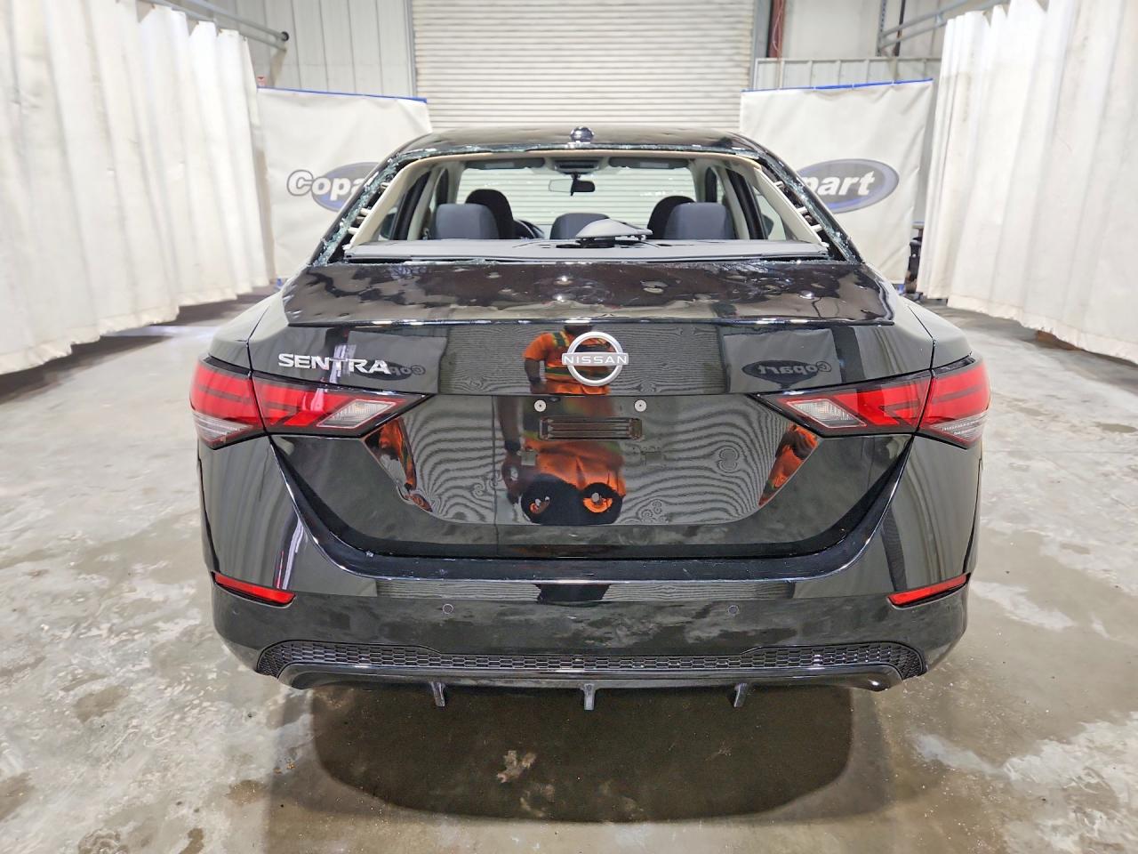 2025 Nissan Sentra Sv Black vin: 3N1AB8CV4SY380489