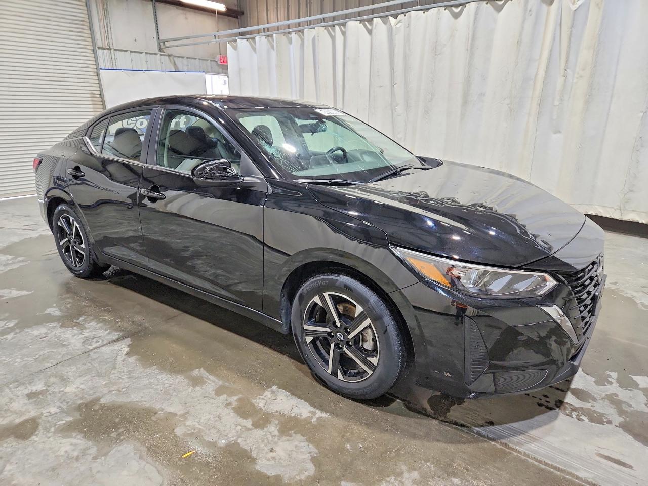 2025 Nissan Sentra Sv Black vin: 3N1AB8CV4SY380489