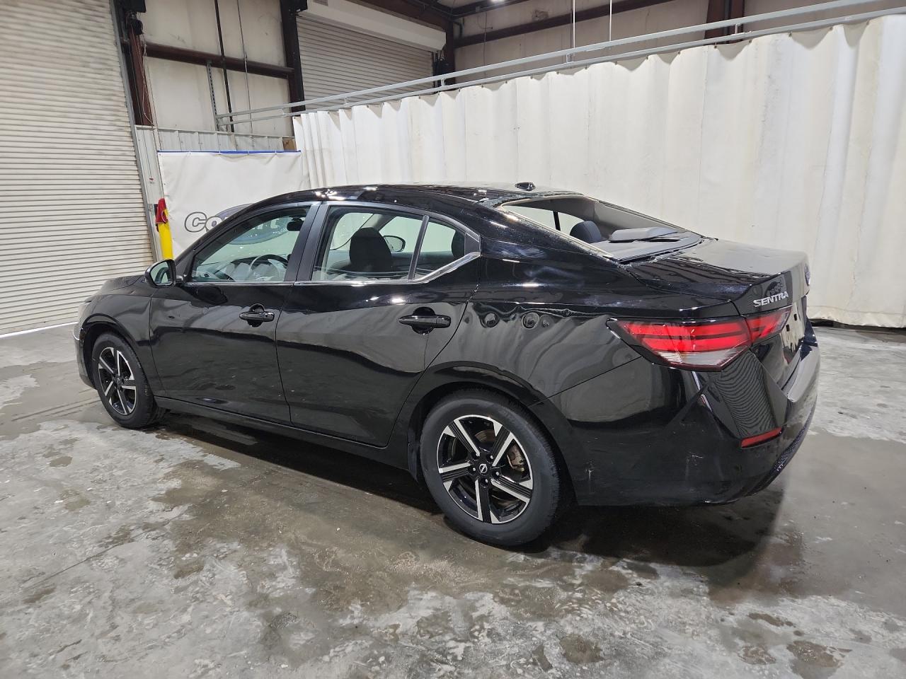 2025 Nissan Sentra Sv Black vin: 3N1AB8CV4SY380489 Damage: Left Qtr Panel, Hail Damage, 10 Or More