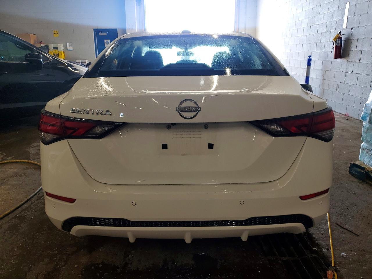 2025 Nissan Sentra Sv White vin: 3N1AB8CV4SY383604