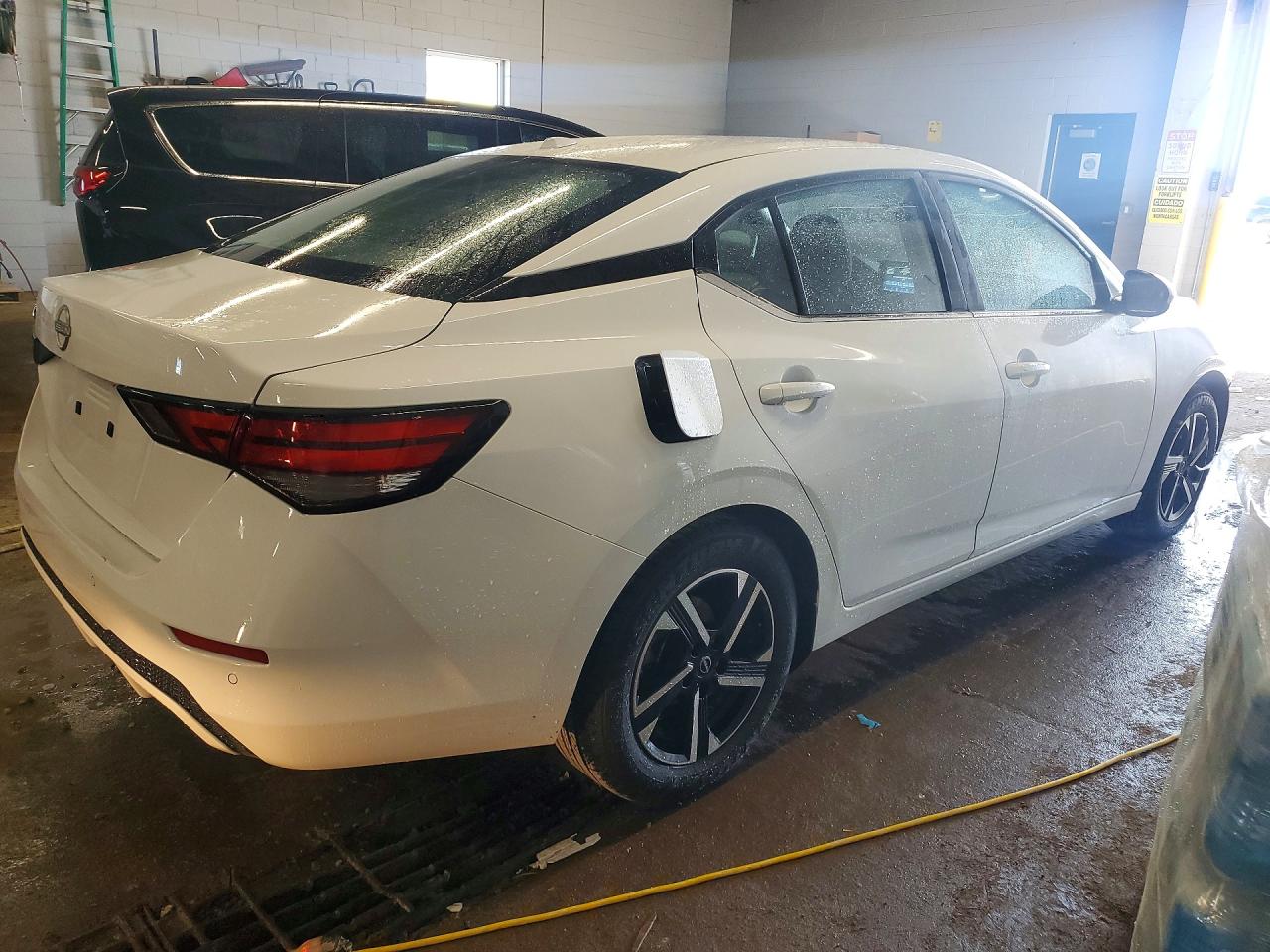 2025 Nissan Sentra Sv White vin: 3N1AB8CV4SY383604